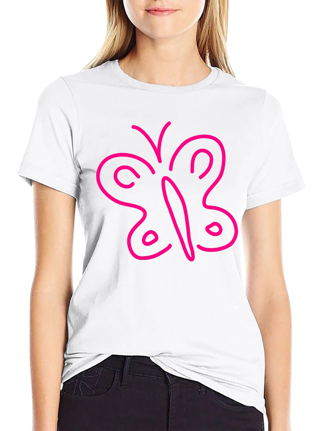 Butterfly Graphic Tee - Stylish and Unique