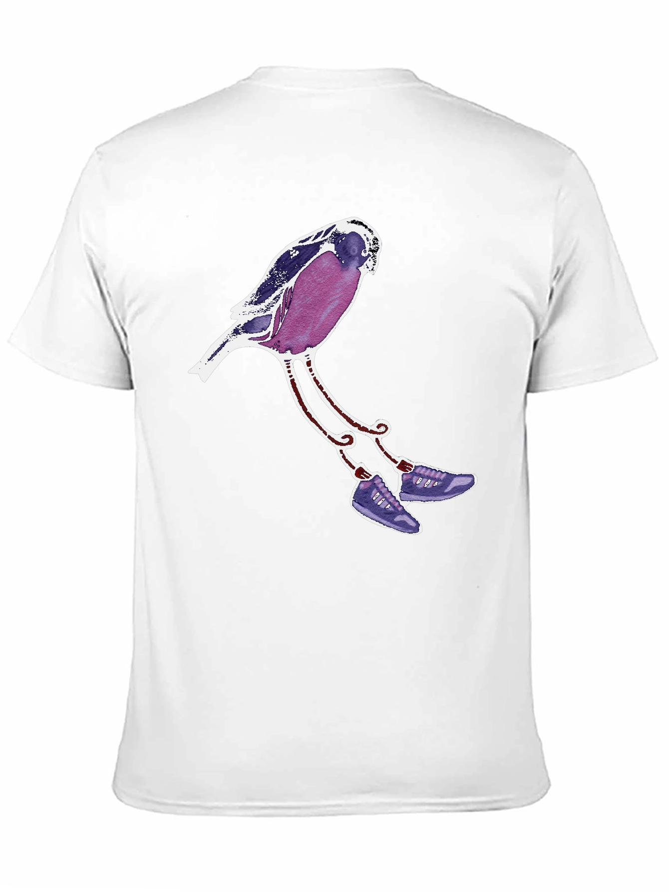 Whimsical Bird T-Shirt - Unique Graphic Tee