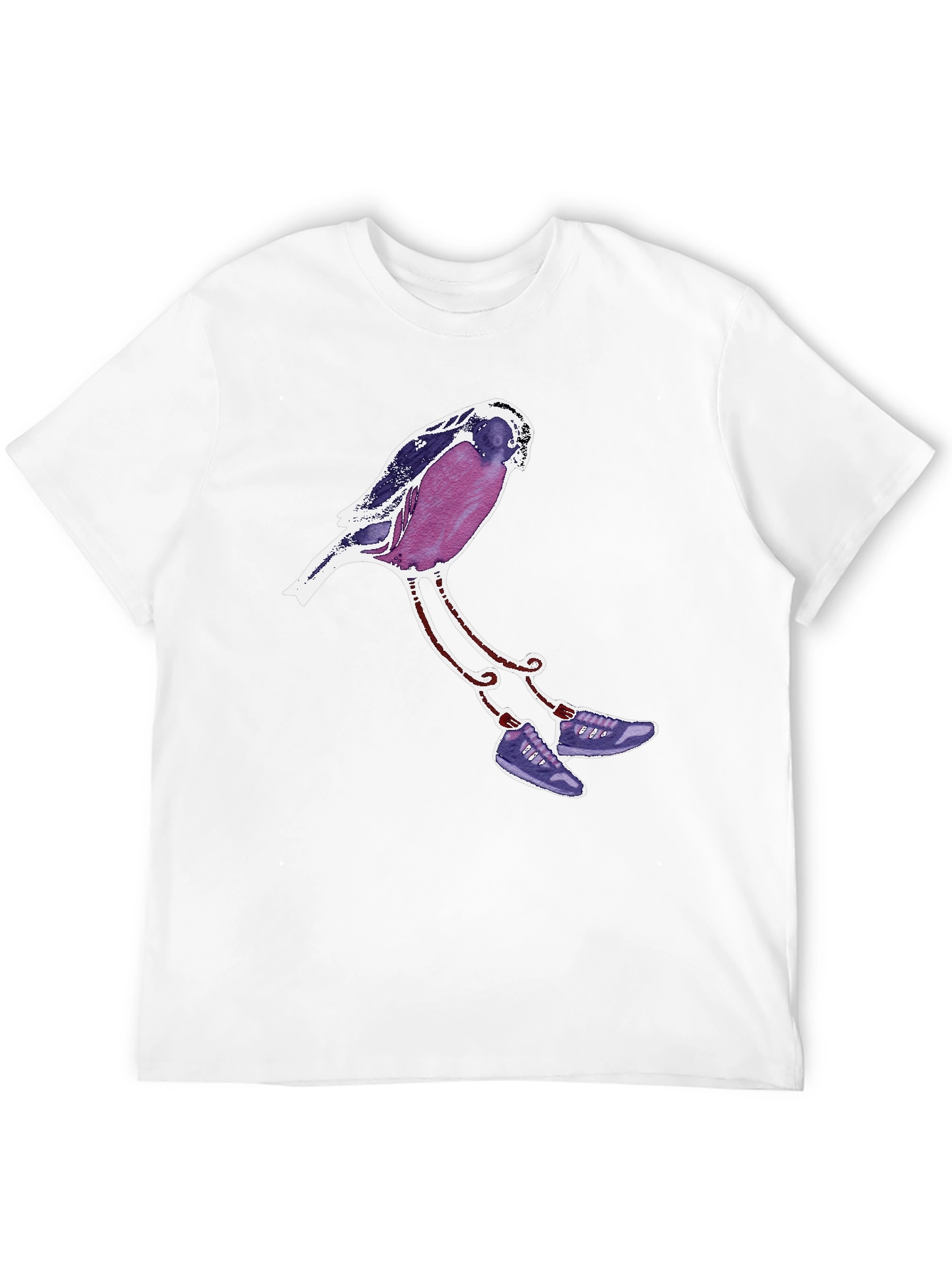 Whimsical Bird T-Shirt - Unique Graphic Tee