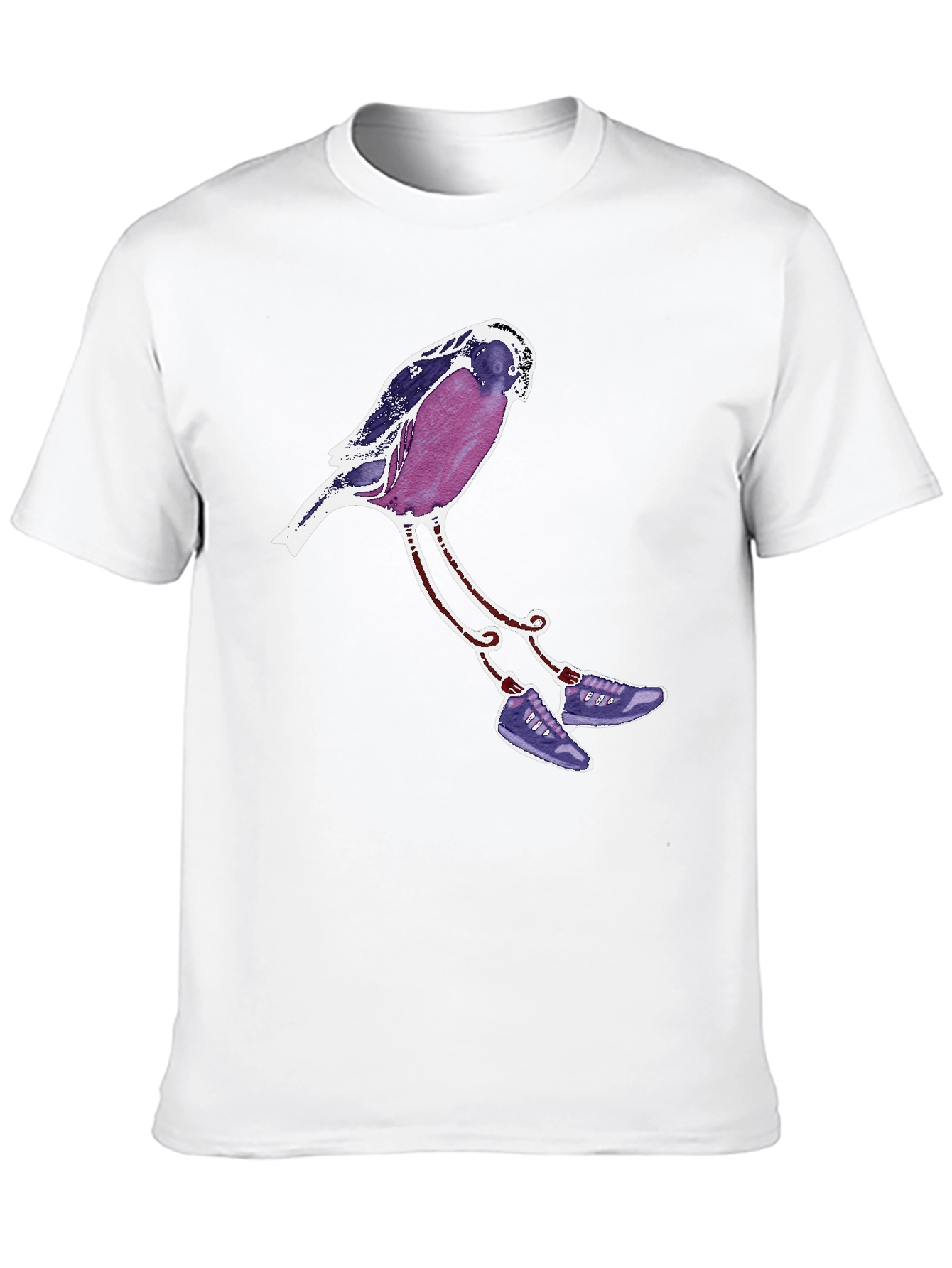 Whimsical Bird T-Shirt - Unique Graphic Tee