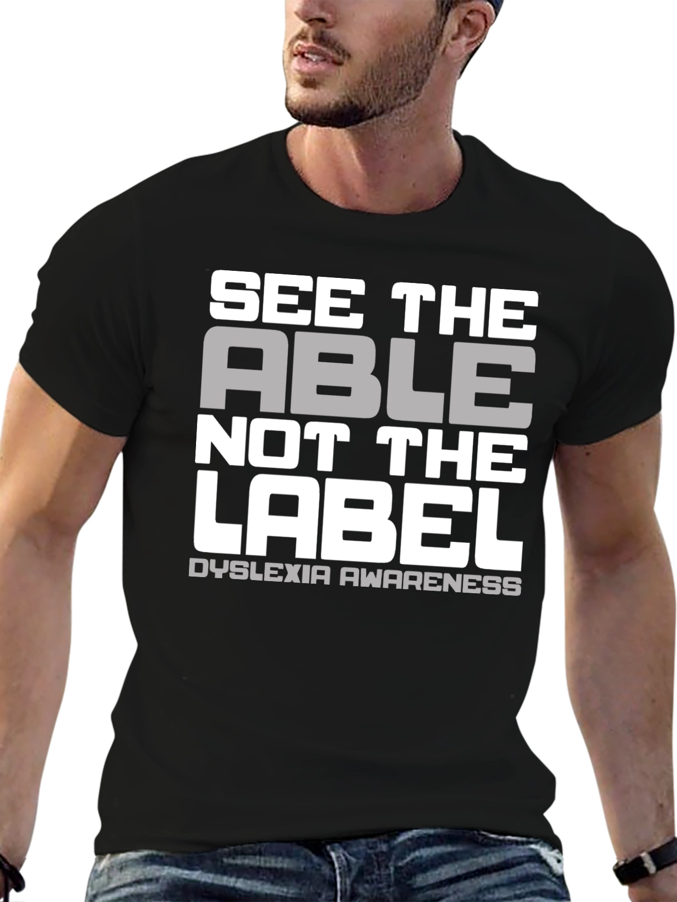 Dyslexia Awareness T-Shirt - See The Able