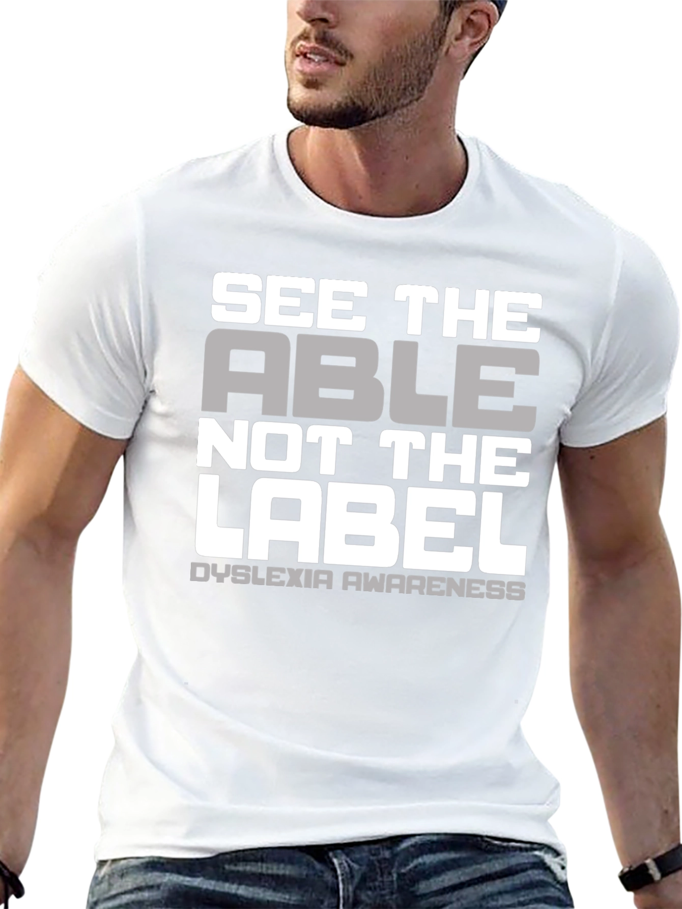 Dyslexia Awareness T-Shirt - See The Able