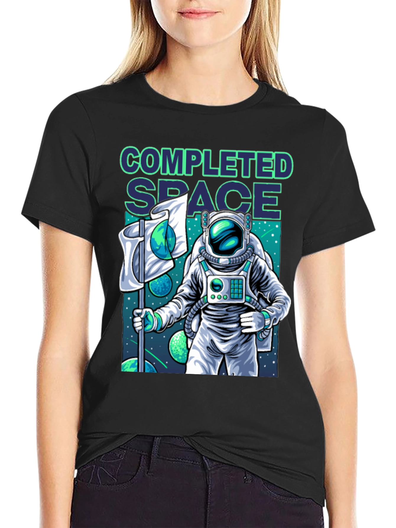 Completed Space T-Shirt
