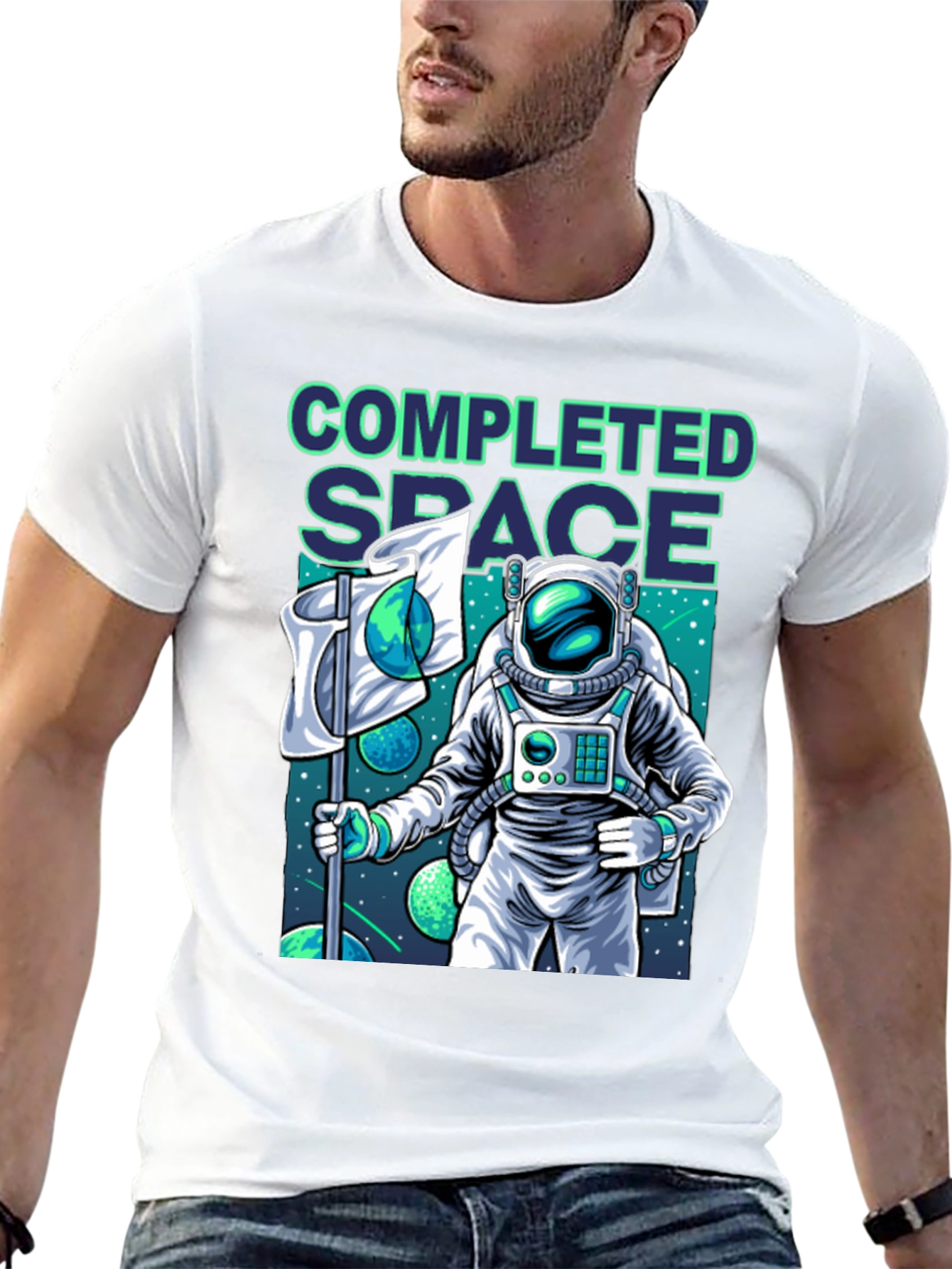 Completed Space T-Shirt