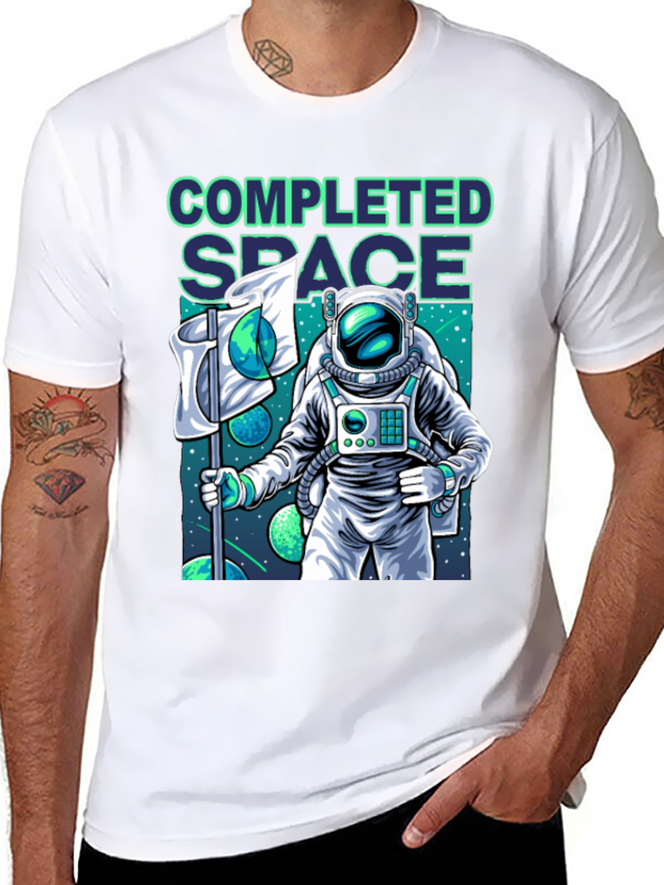 Completed Space T-Shirt