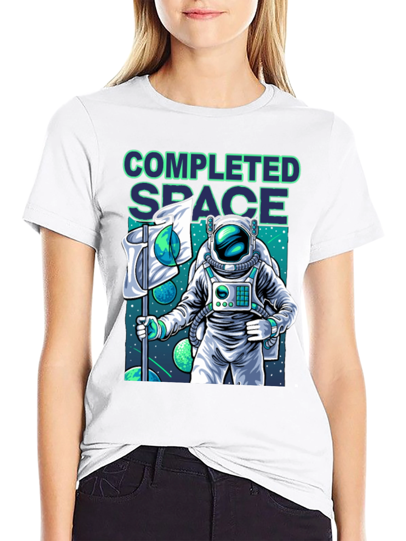Completed Space T-Shirt