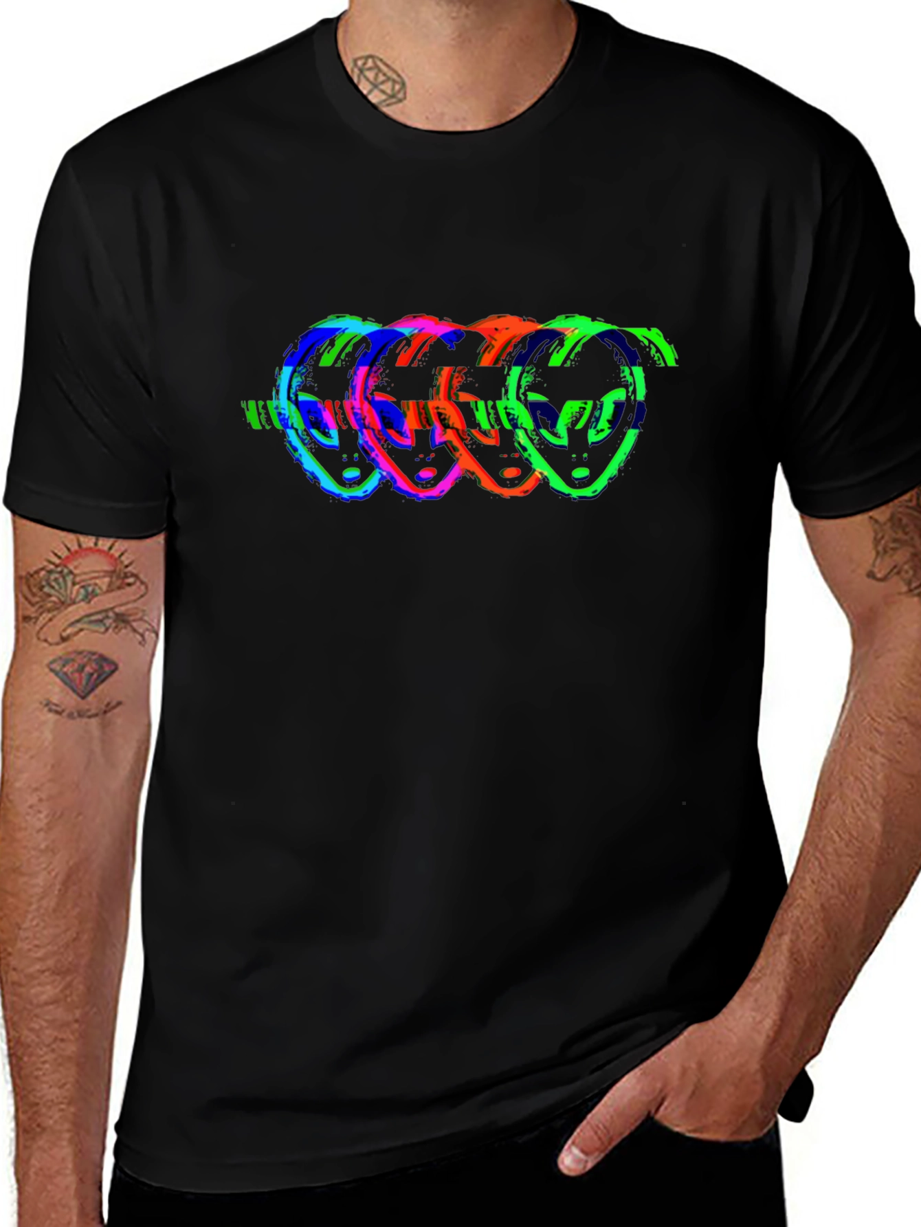 Retro Alien Head T-Shirt