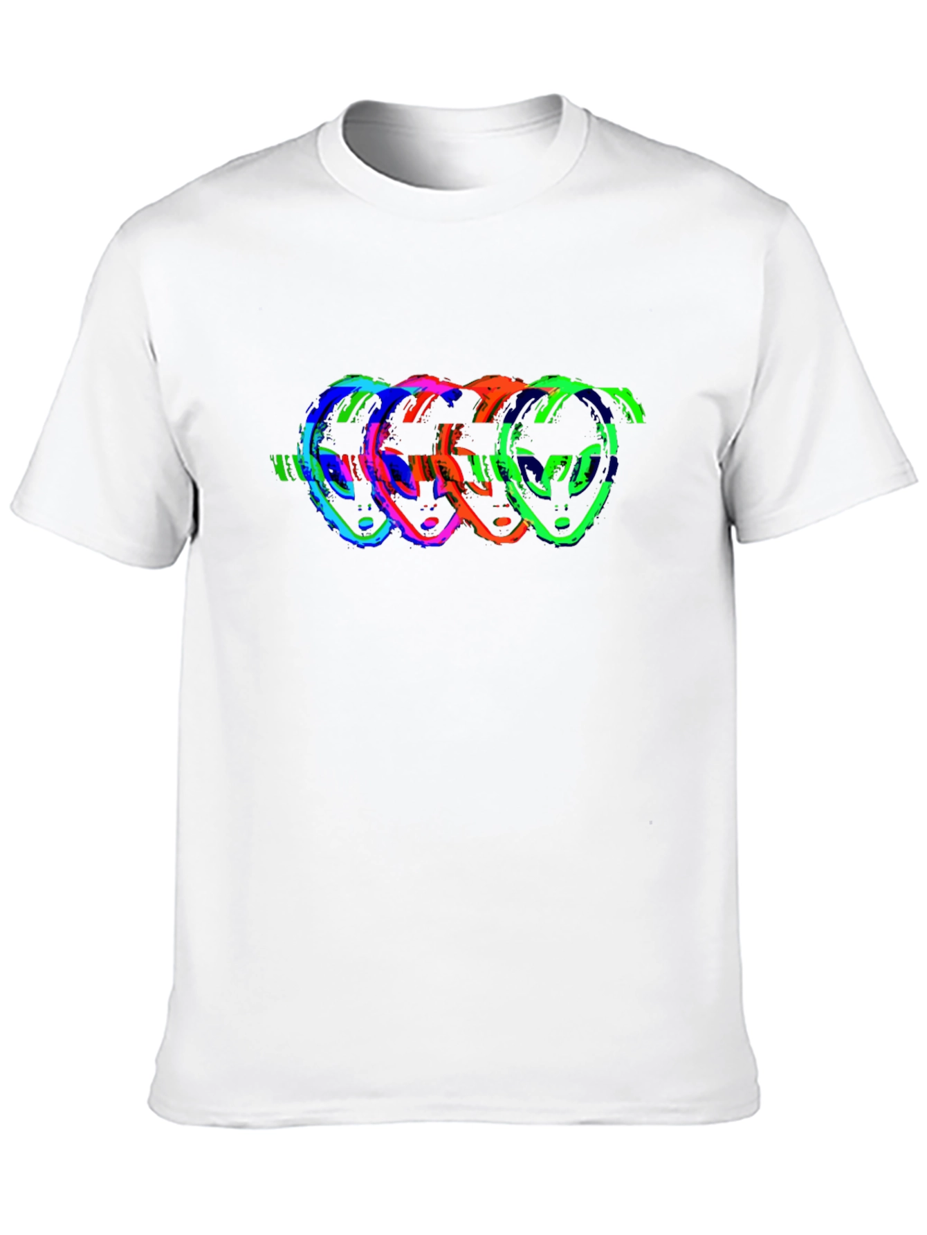 Retro Alien Head T-Shirt