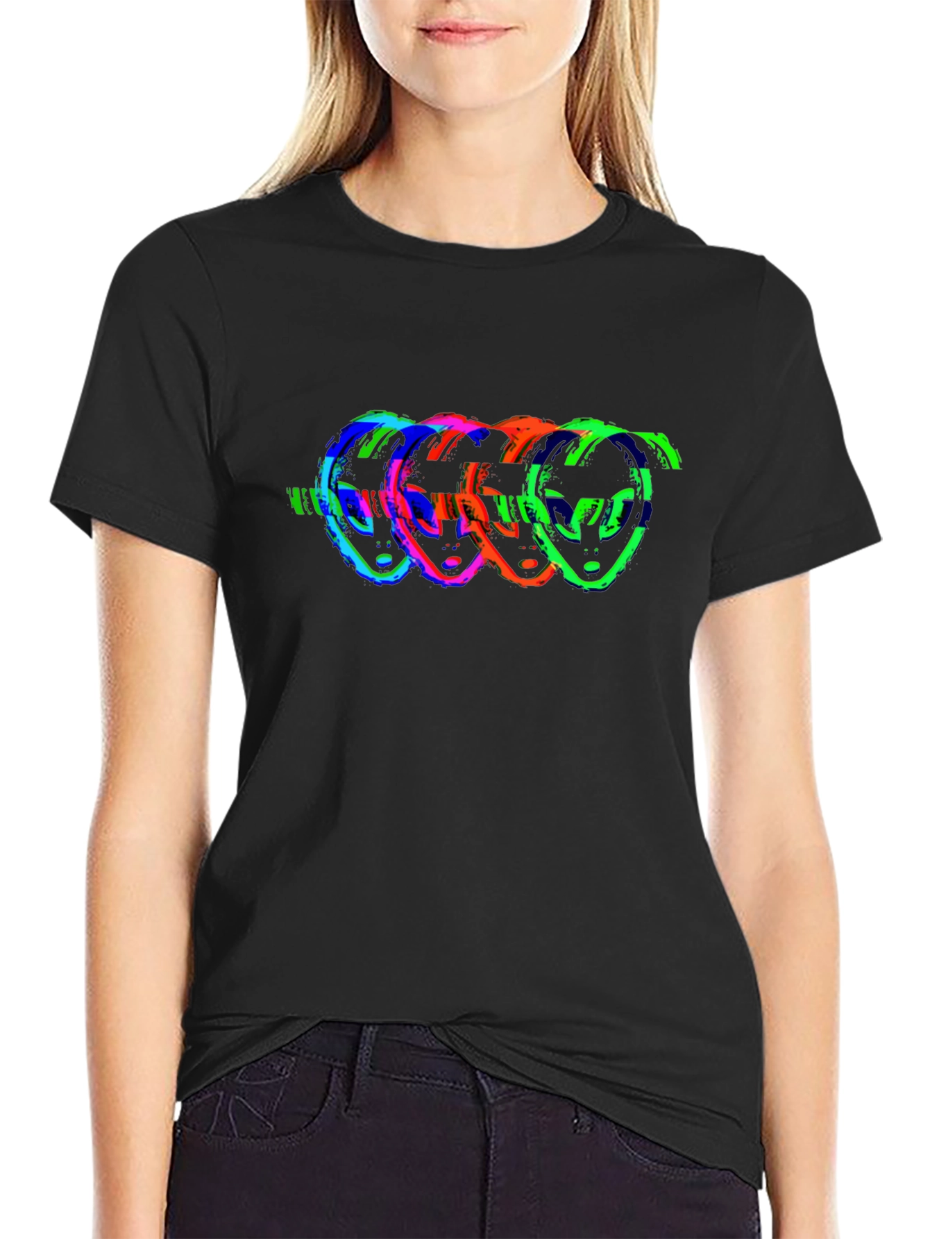Retro Alien Head T-Shirt