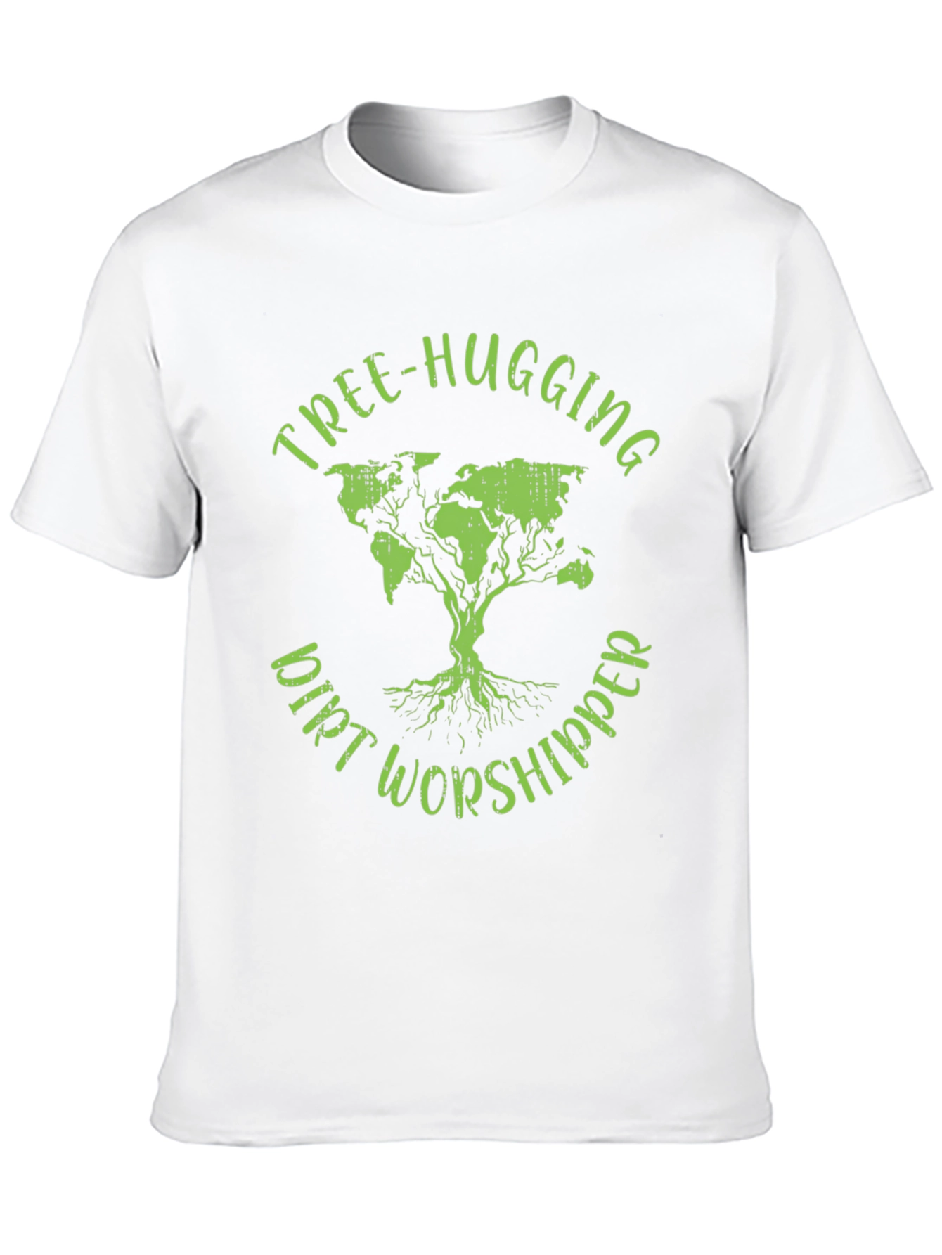 Tree-Hugging Dirt Worshipper Graphic Tee