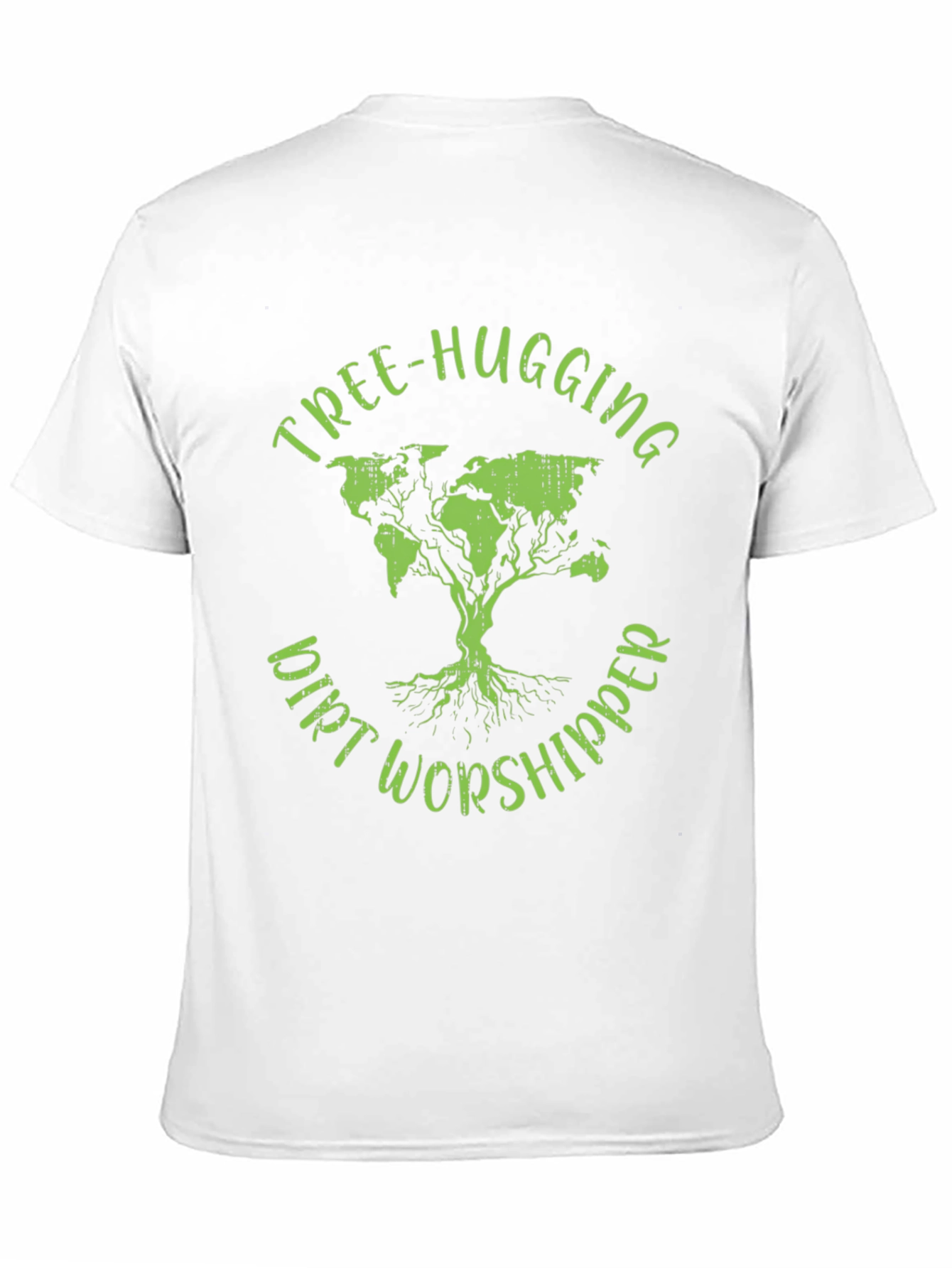 Tree-Hugging Dirt Worshipper Graphic Tee