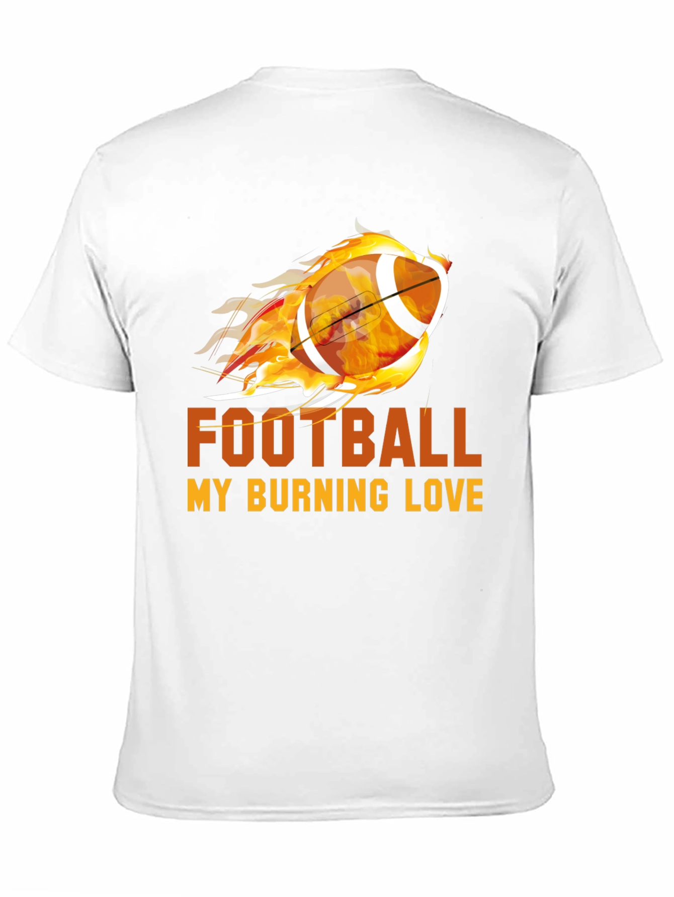 Football My Burning Love Graphic Tee
