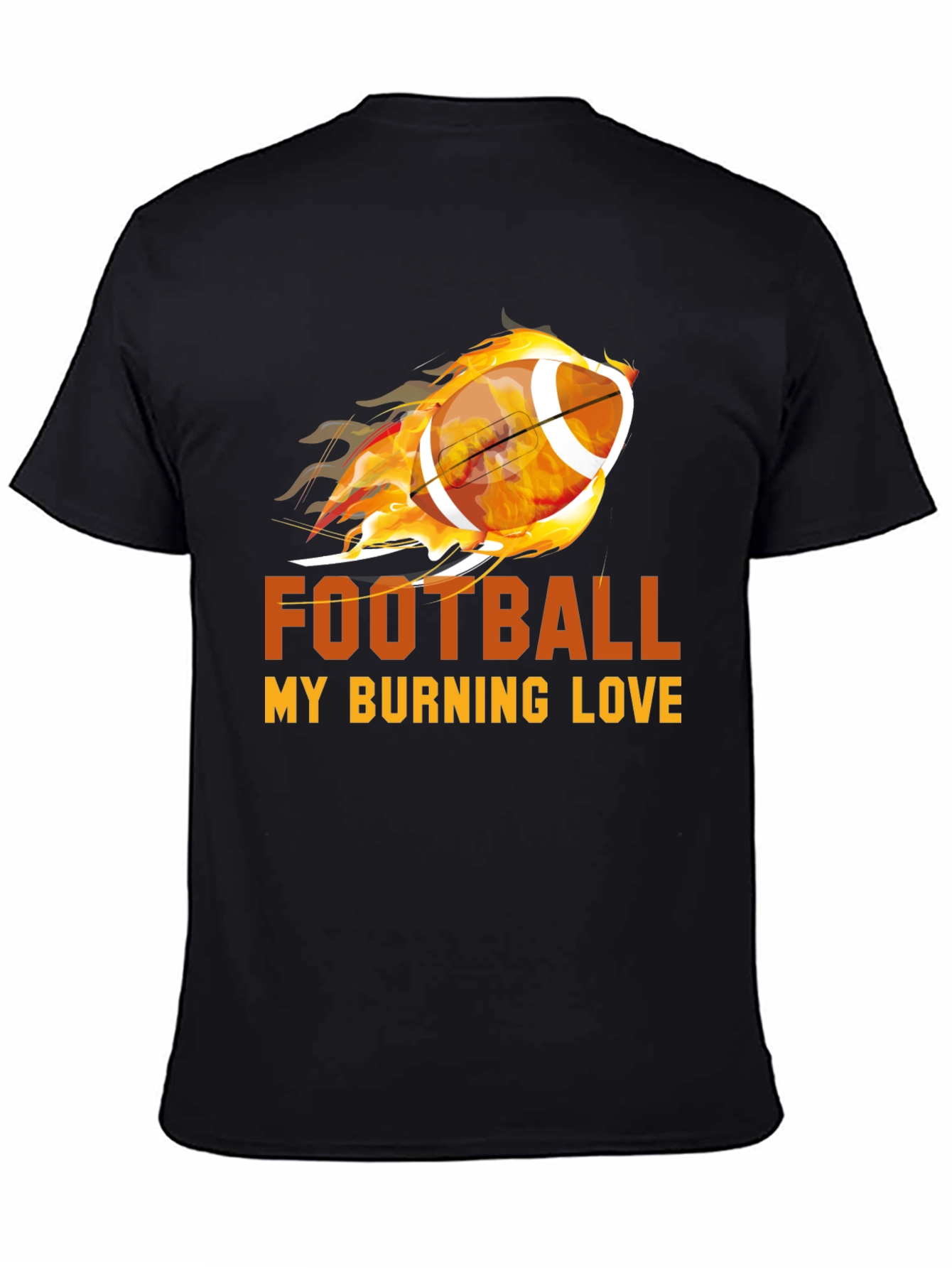 Football My Burning Love Graphic Tee