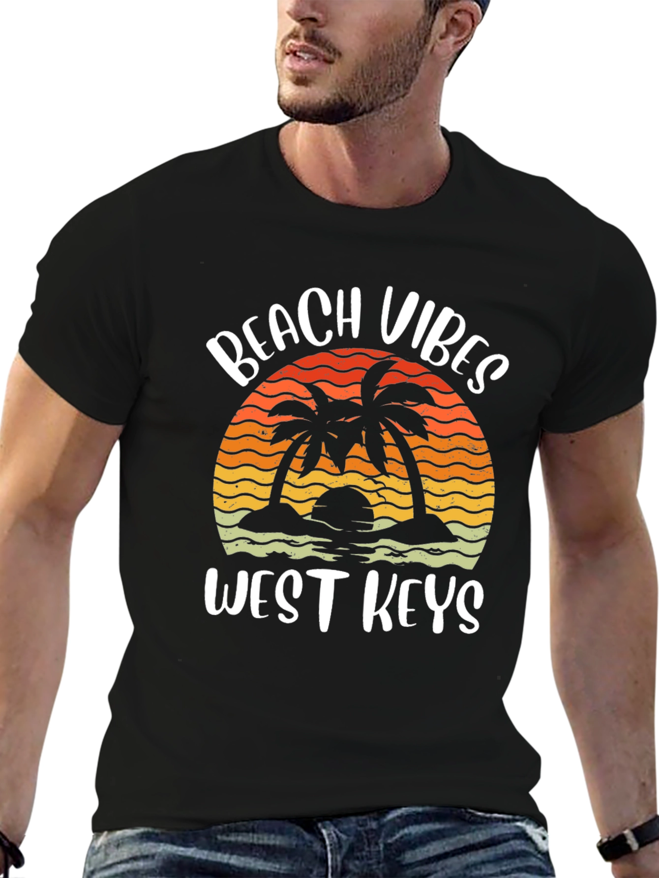 Beach Vibes West Keys Tee