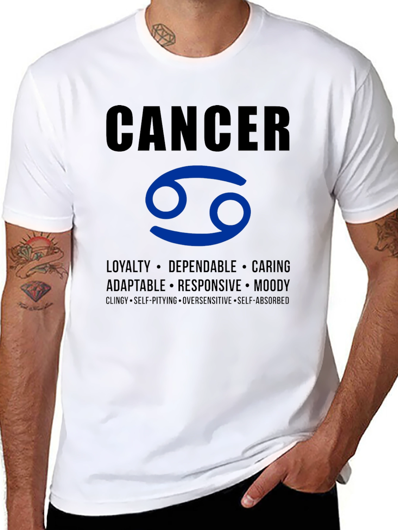 Cancer Zodiac T-Shirt | Loyalty | Caring