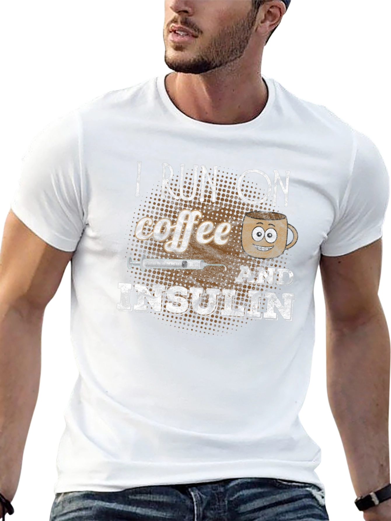 Coffee & Insulin Graphic T-Shirt