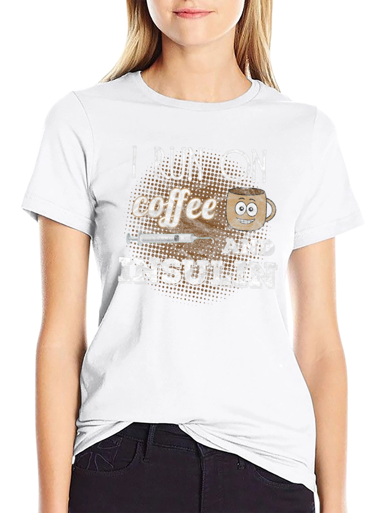 Coffee & Insulin Graphic T-Shirt