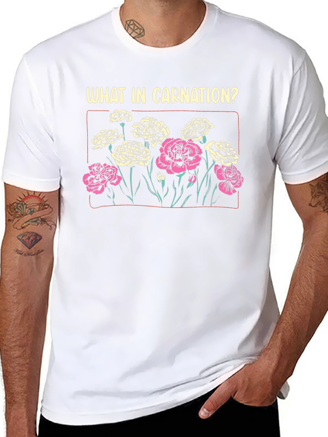 What in Carnation? T-Shirt