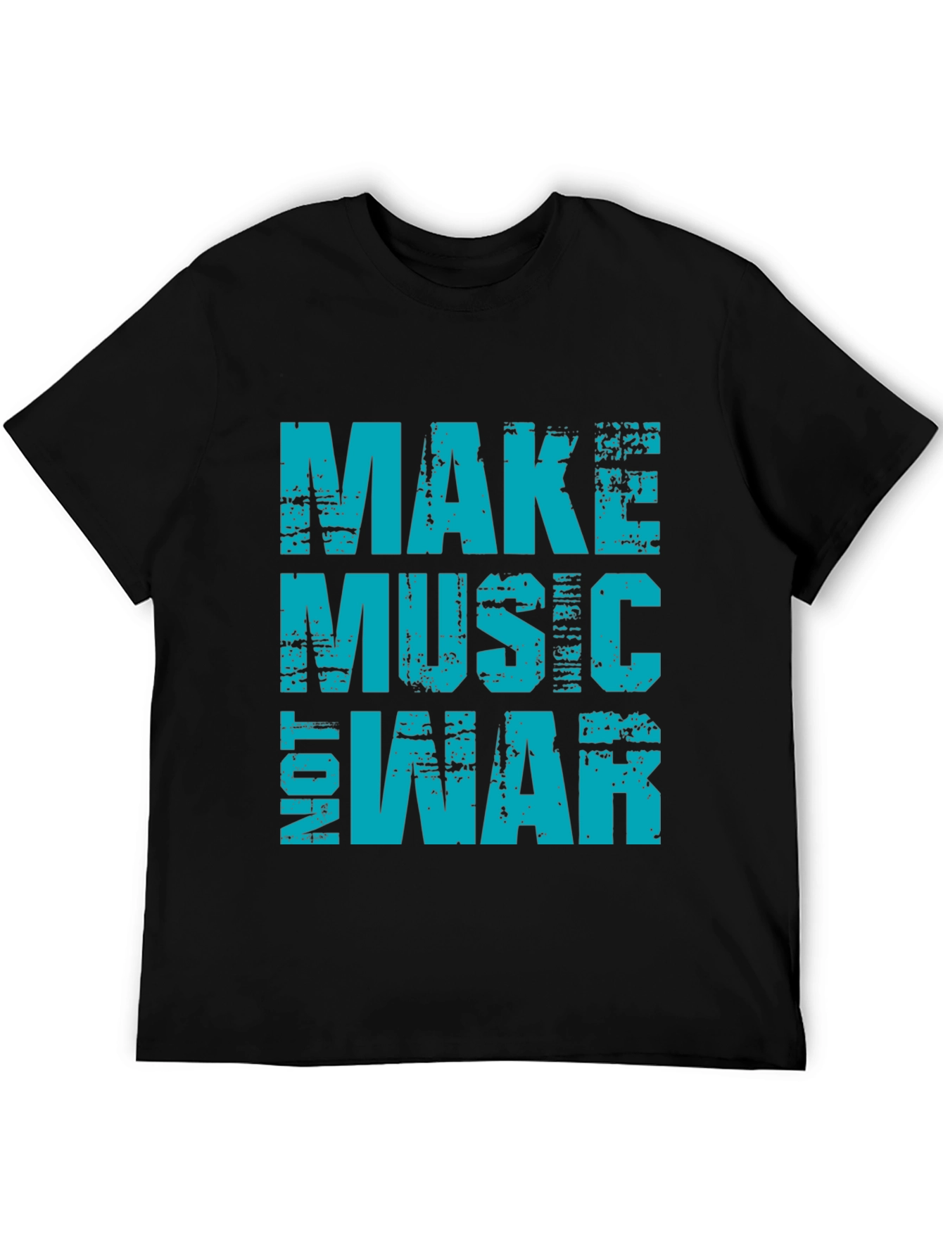 Make Music Not War Graphic T-Shirt