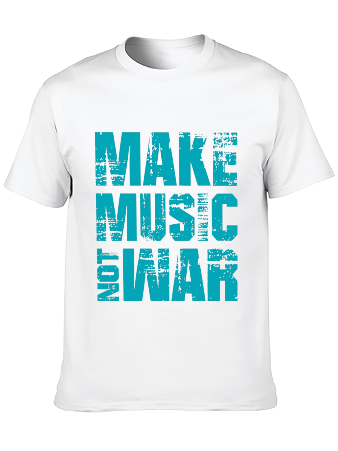 Make Music Not War Graphic T-Shirt