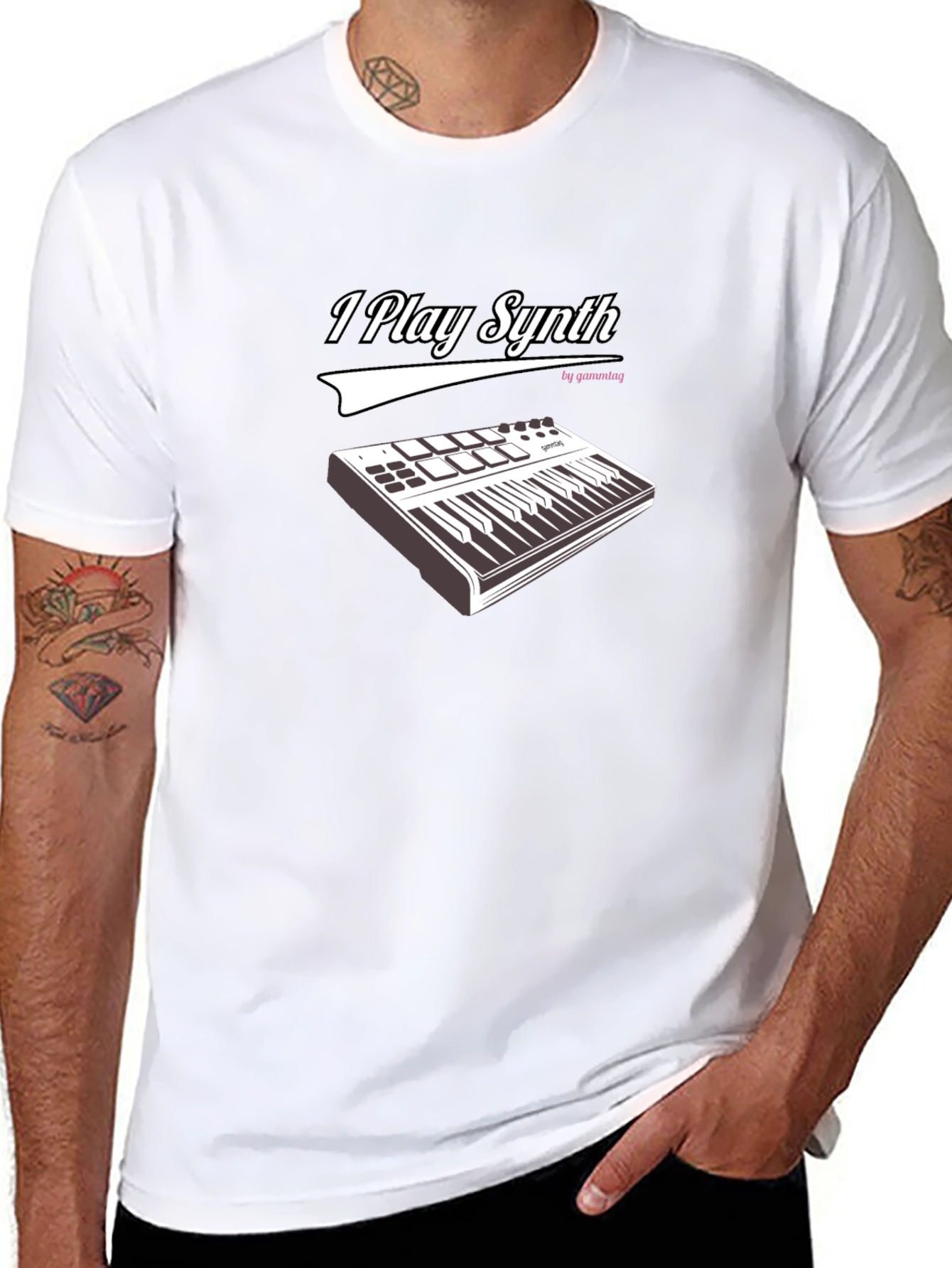 I Play Synth T-Shirt - Musician Apparel