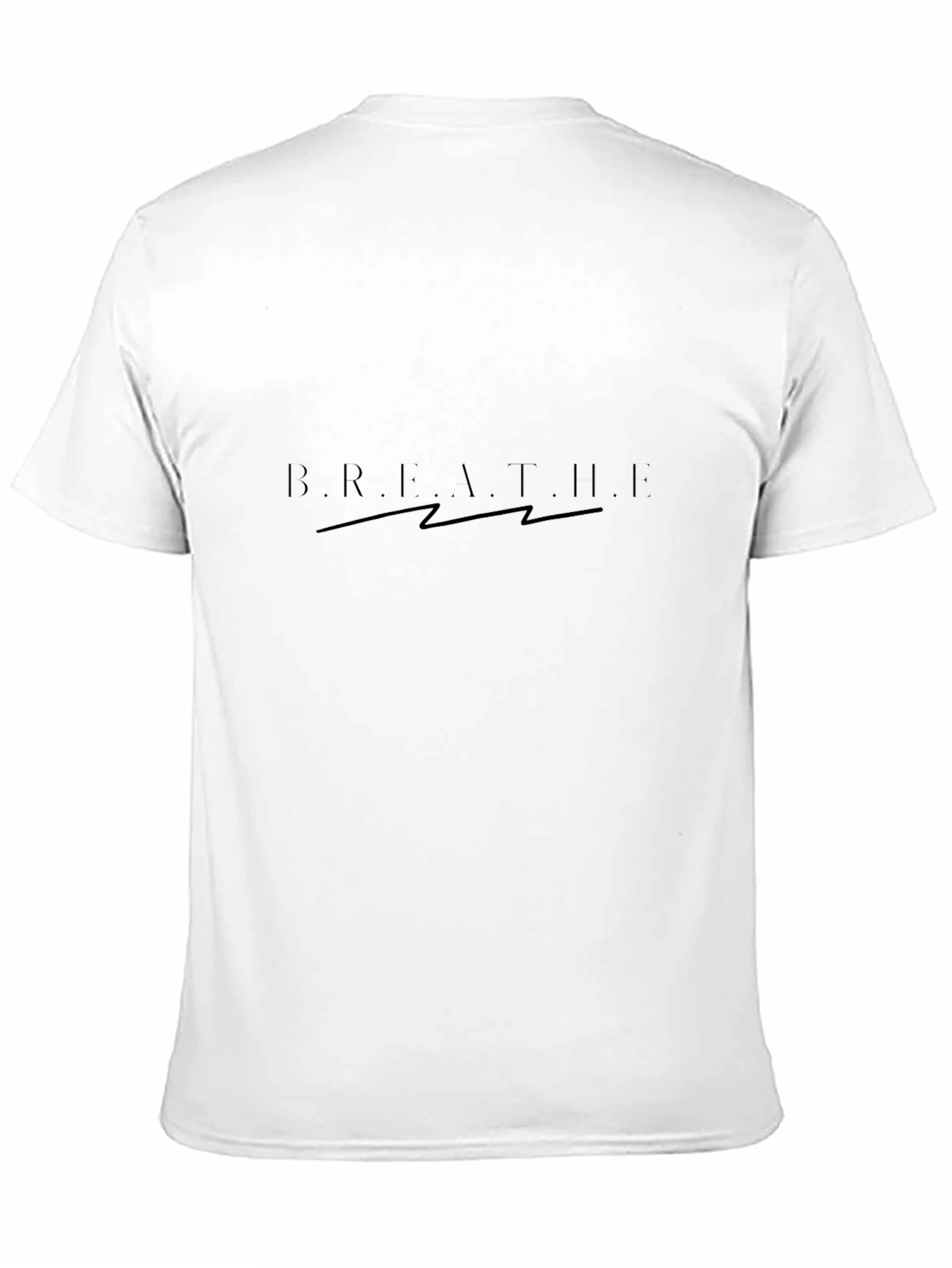 Breathe Graphic Tee - Minimalist Style