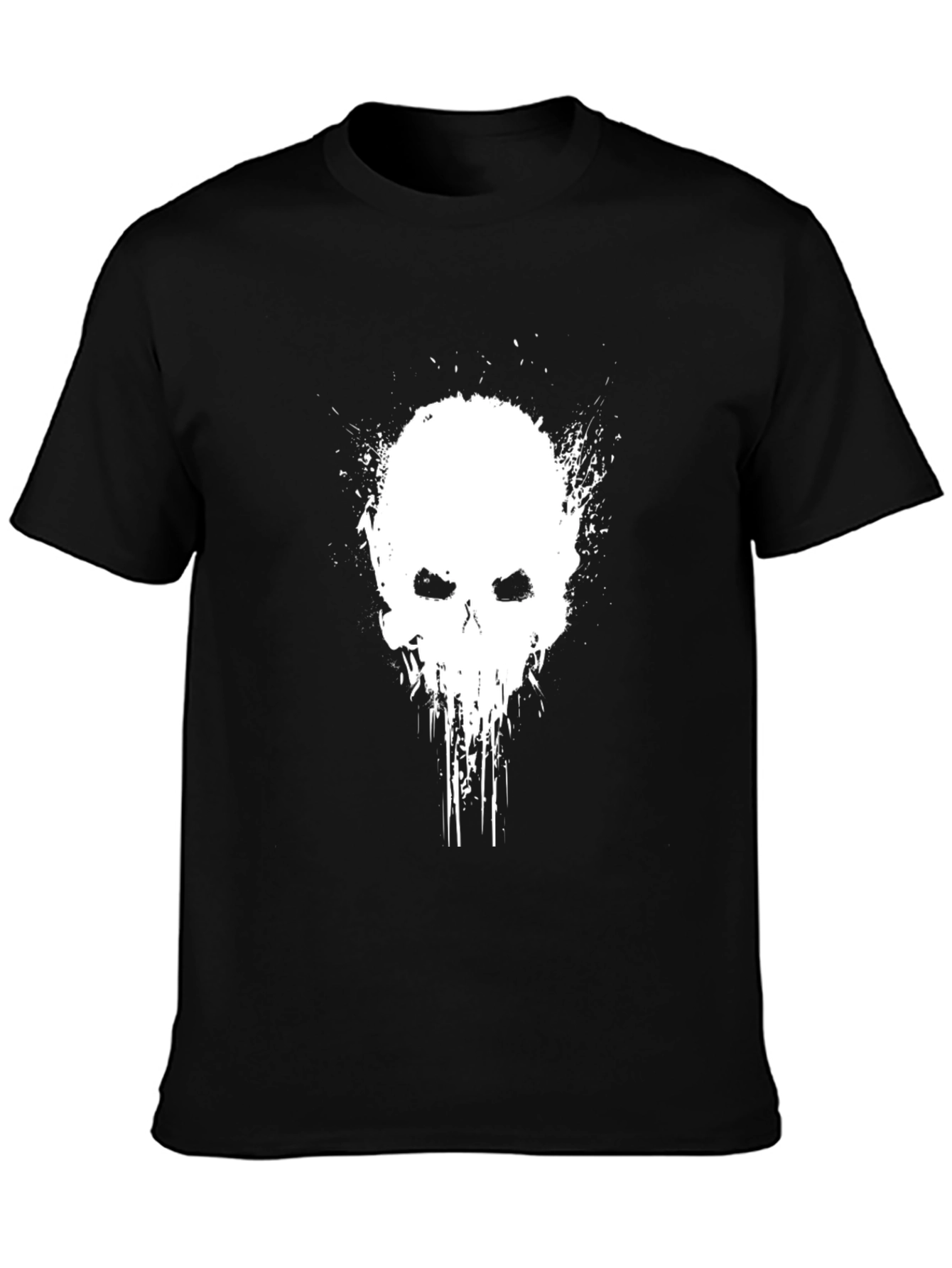 Punisher Skull Black Graphic Tee
