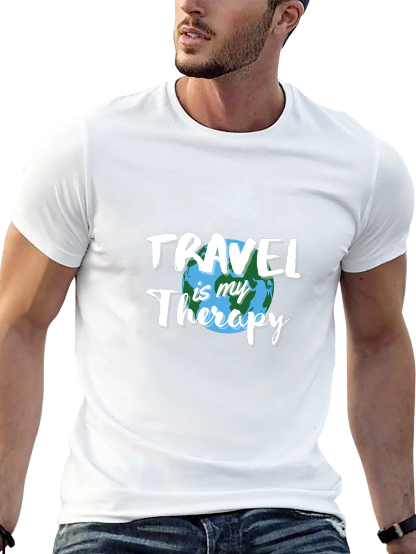 Travel is My Therapy Graphic Tee