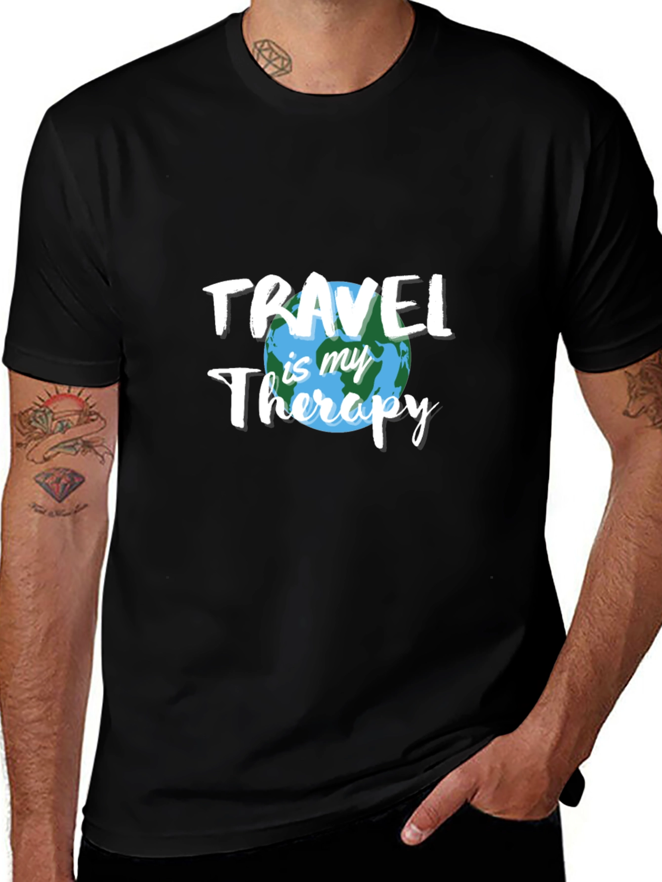 Travel is My Therapy Graphic Tee