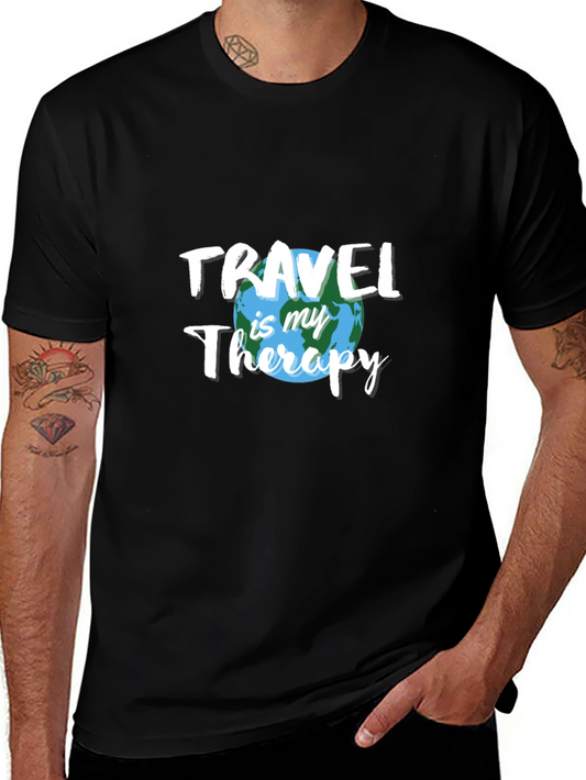 Travel is My Therapy Graphic Tee