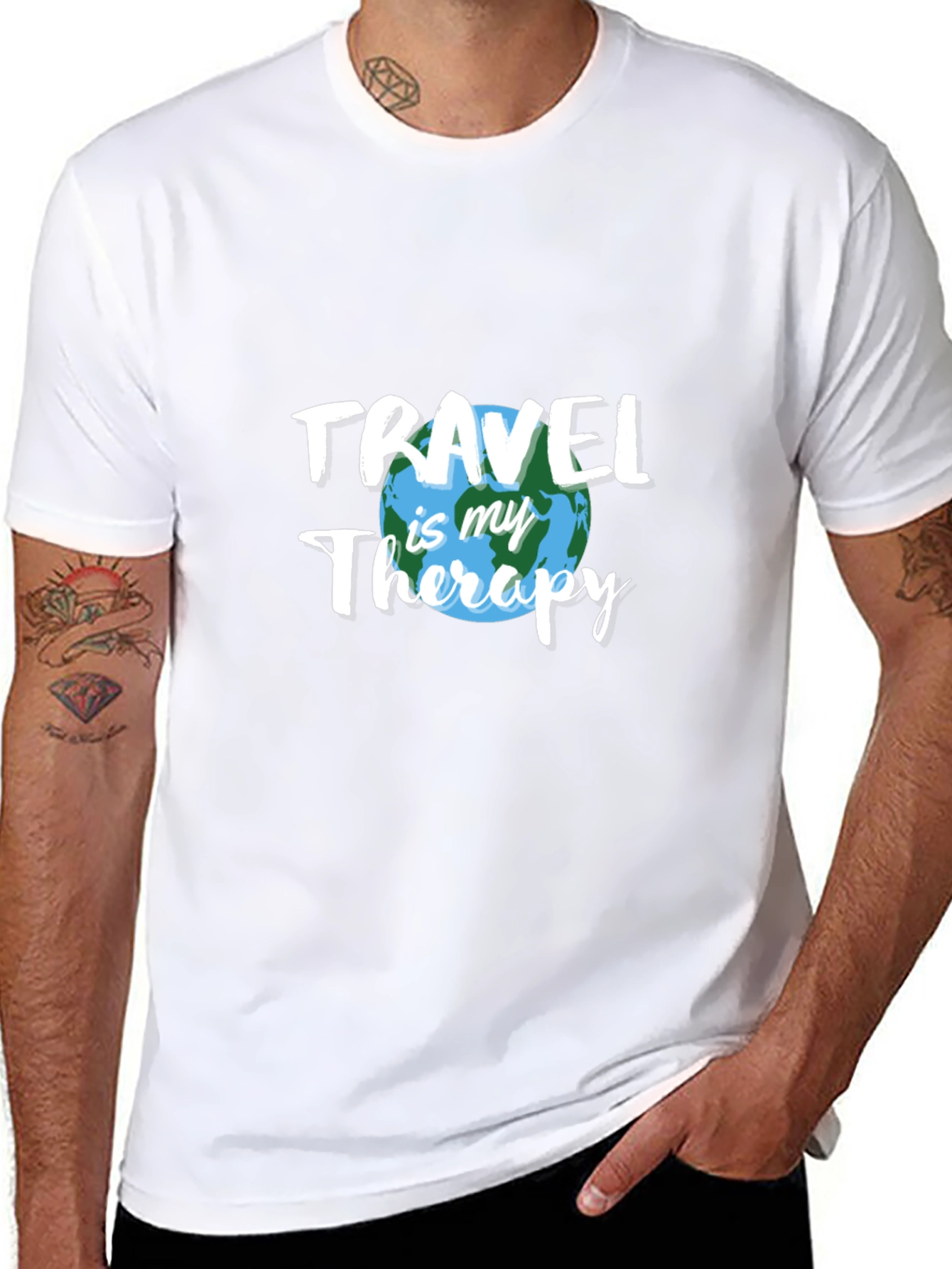 Travel is My Therapy Graphic Tee
