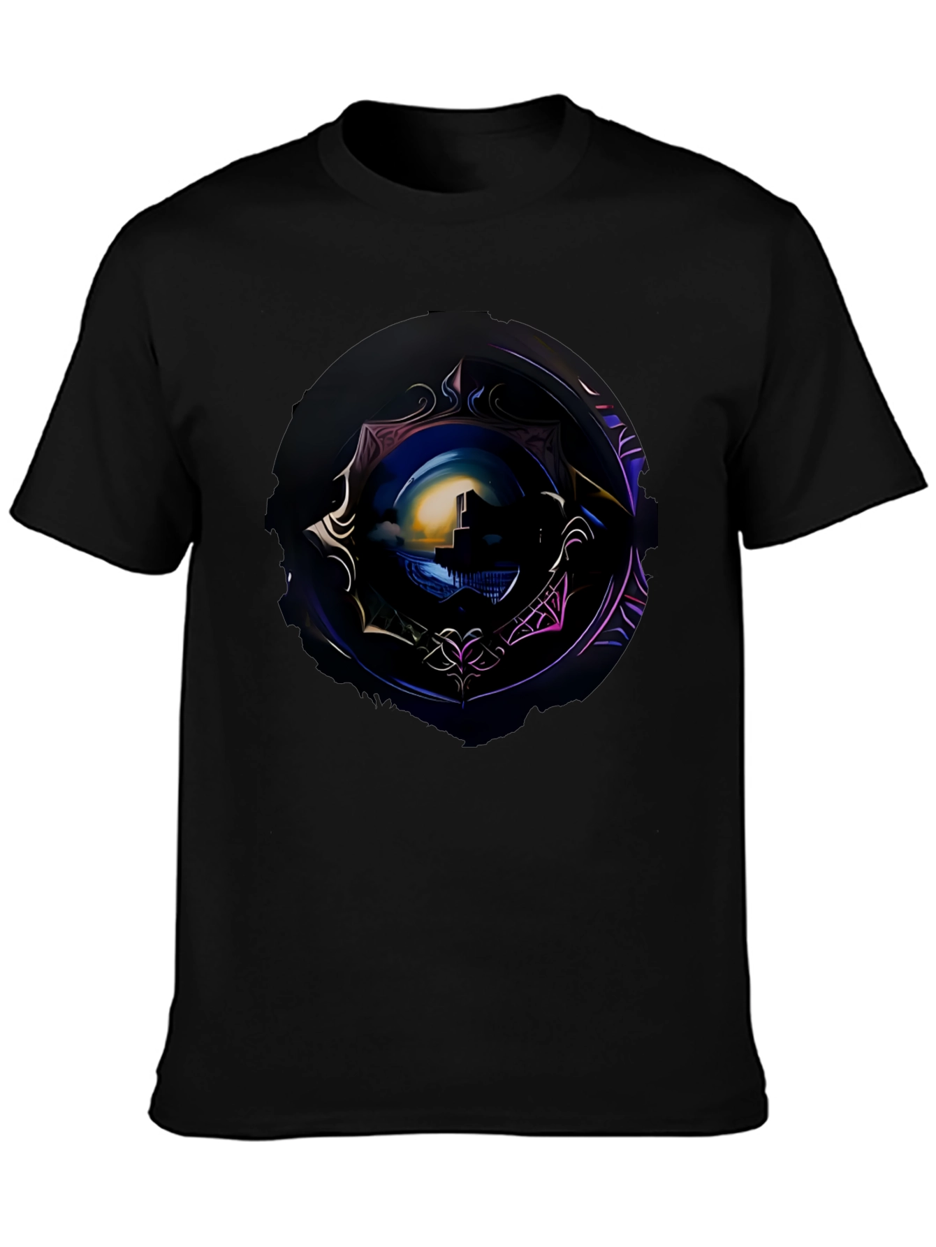 Nightscape Graphic Tee - Premium Print