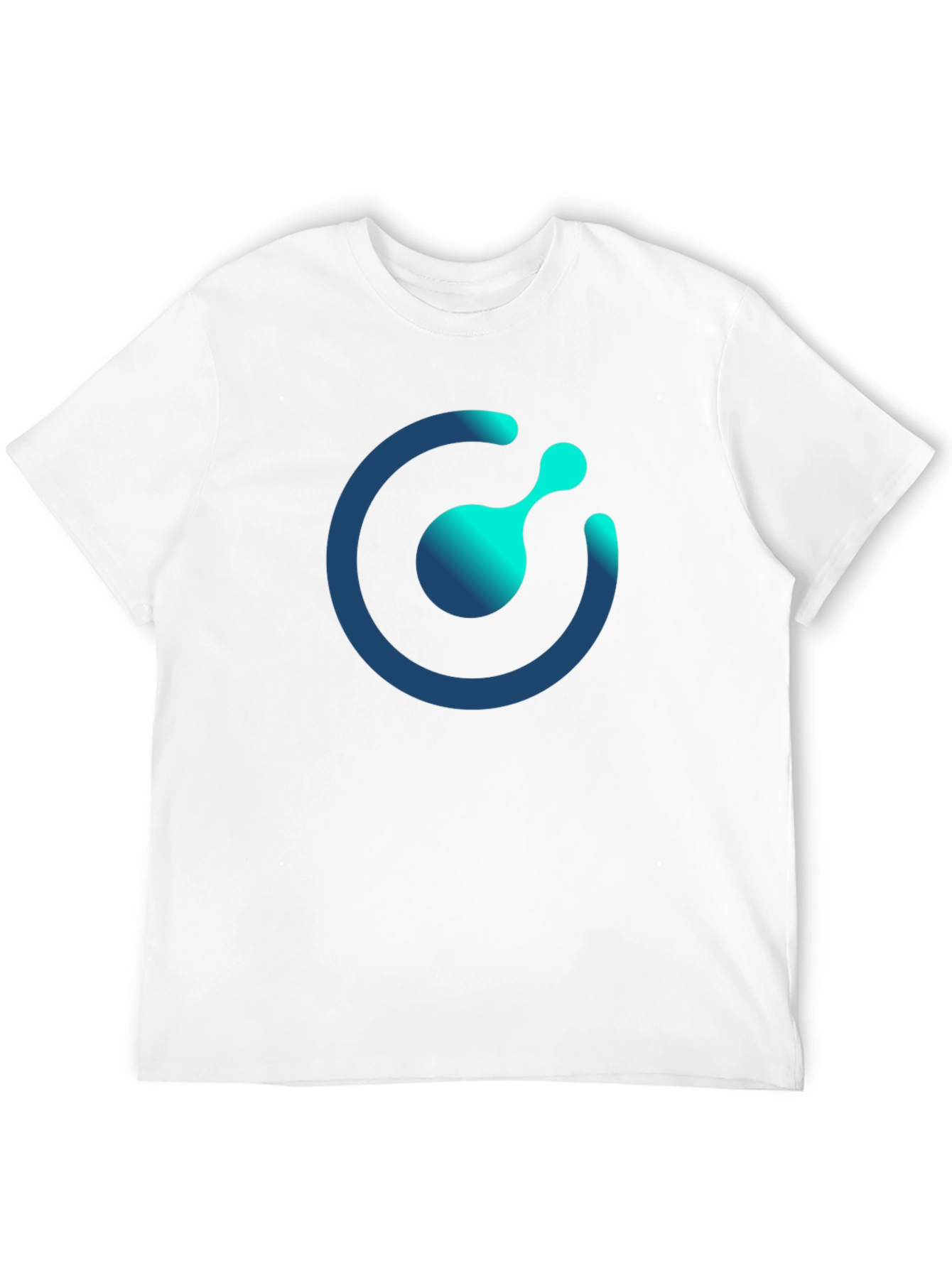 Tech Circle Graphic Black T-Shirt