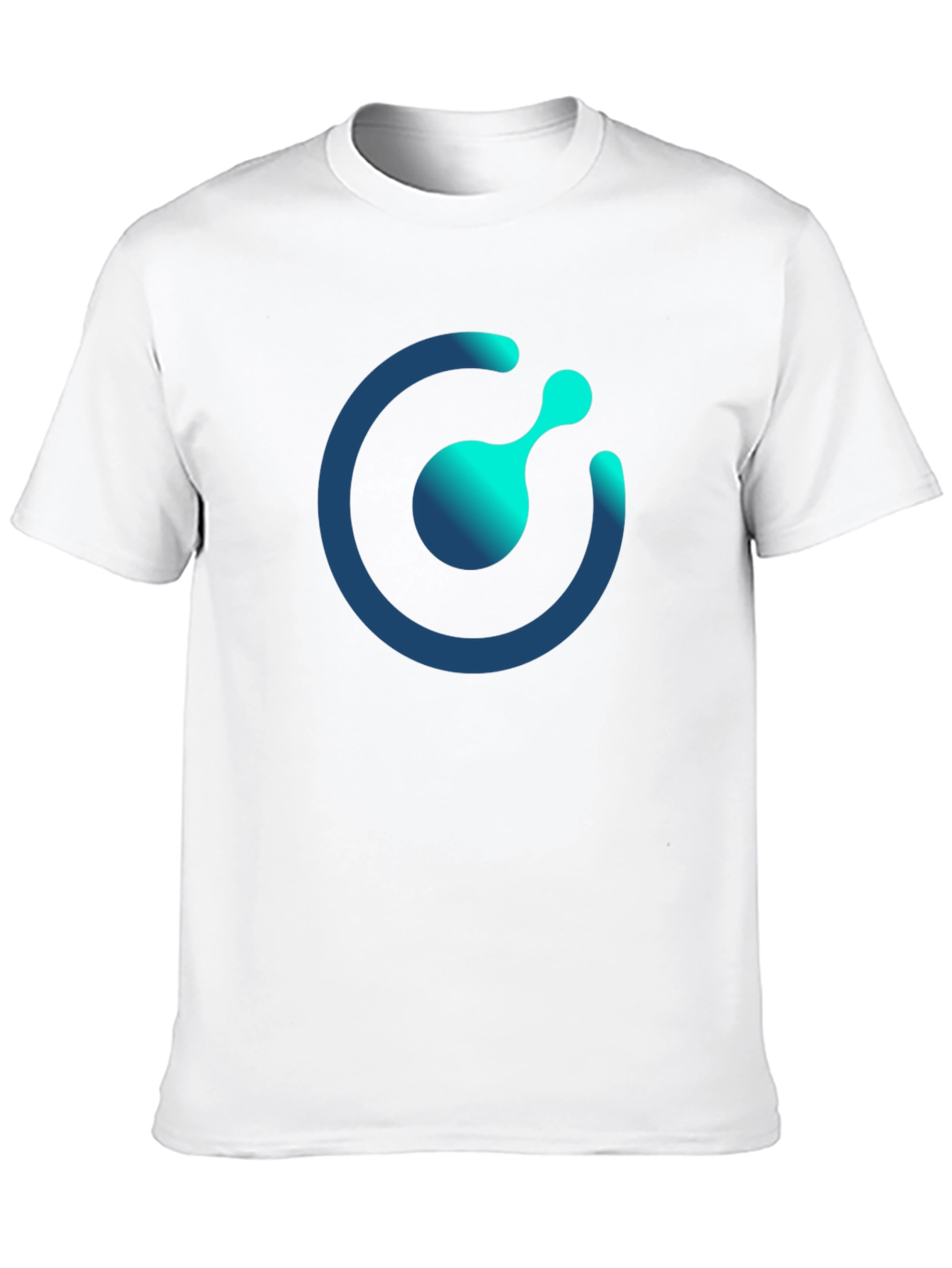 Tech Circle Graphic Black T-Shirt