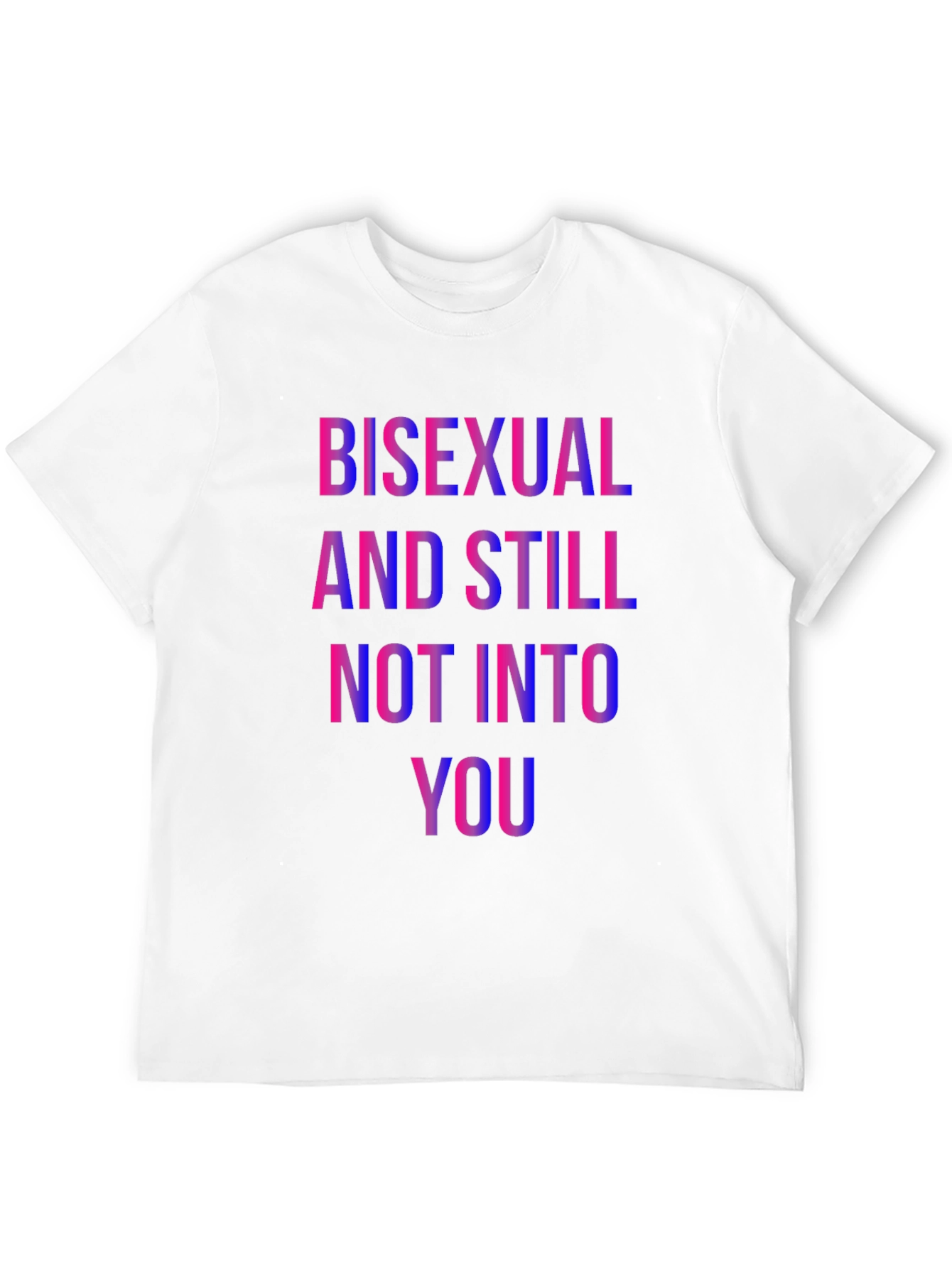 Bisexual Pride T-Shirt - Funny LGBT Graphic Tee