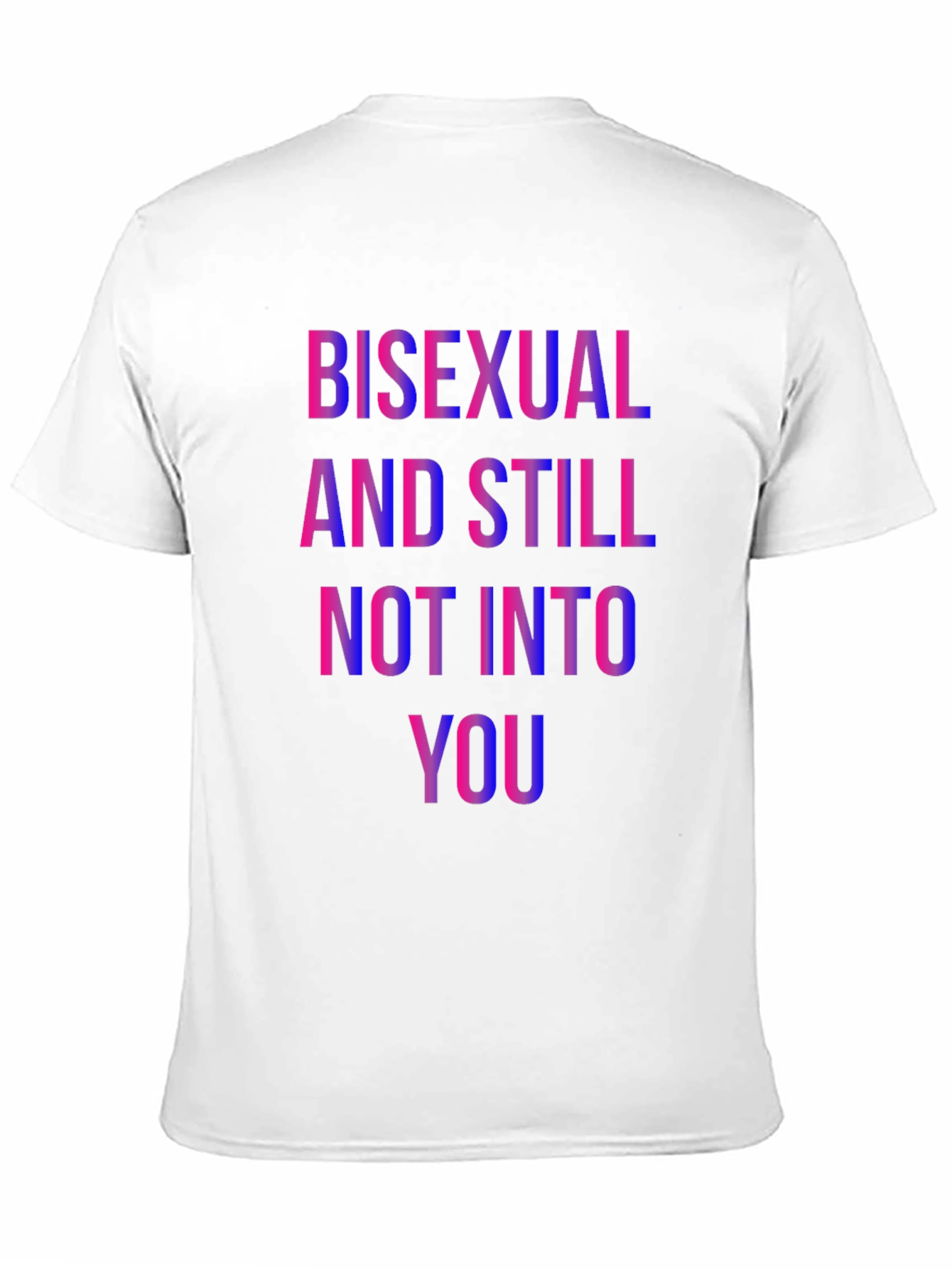 Bisexual Pride T-Shirt - Funny LGBT Graphic Tee