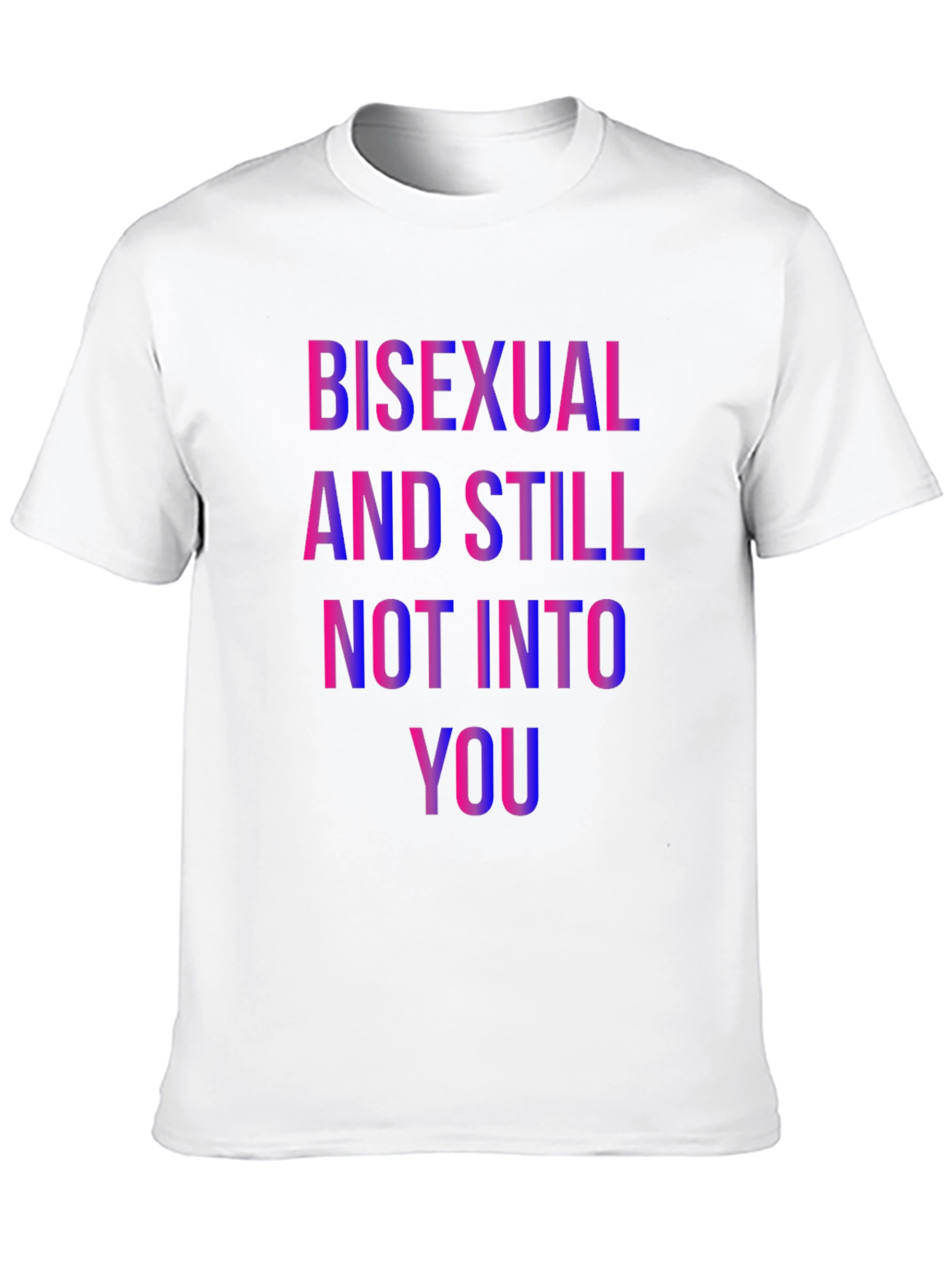 Bisexual Pride T-Shirt - Funny LGBT Graphic Tee