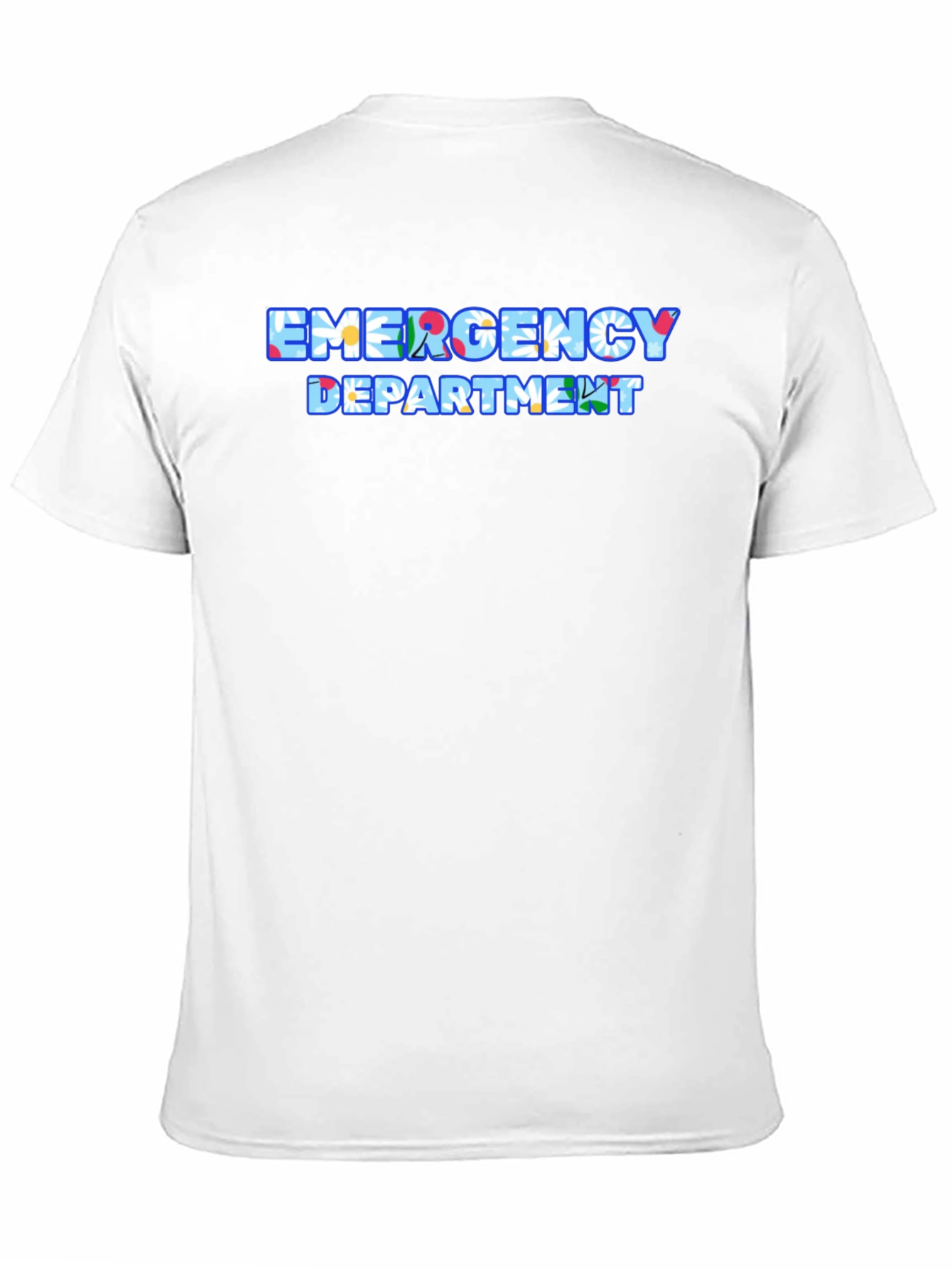 Emergency Department Floral T-Shirt