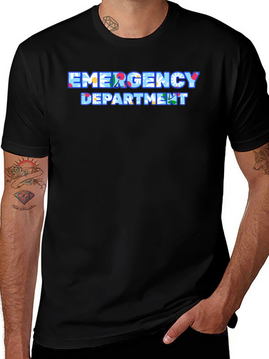 Emergency Department Floral T-Shirt