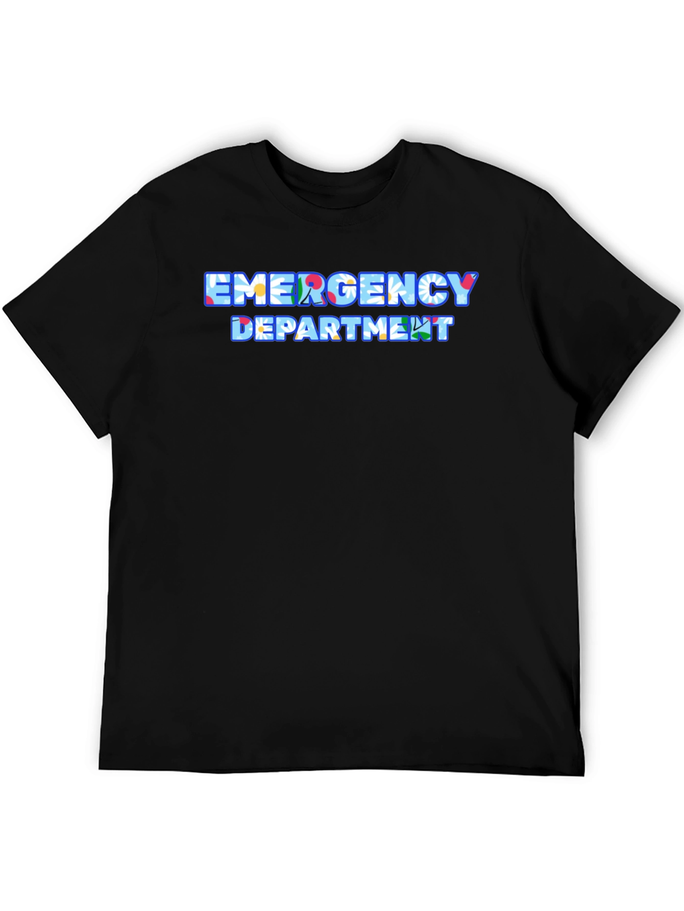 Emergency Department Floral T-Shirt