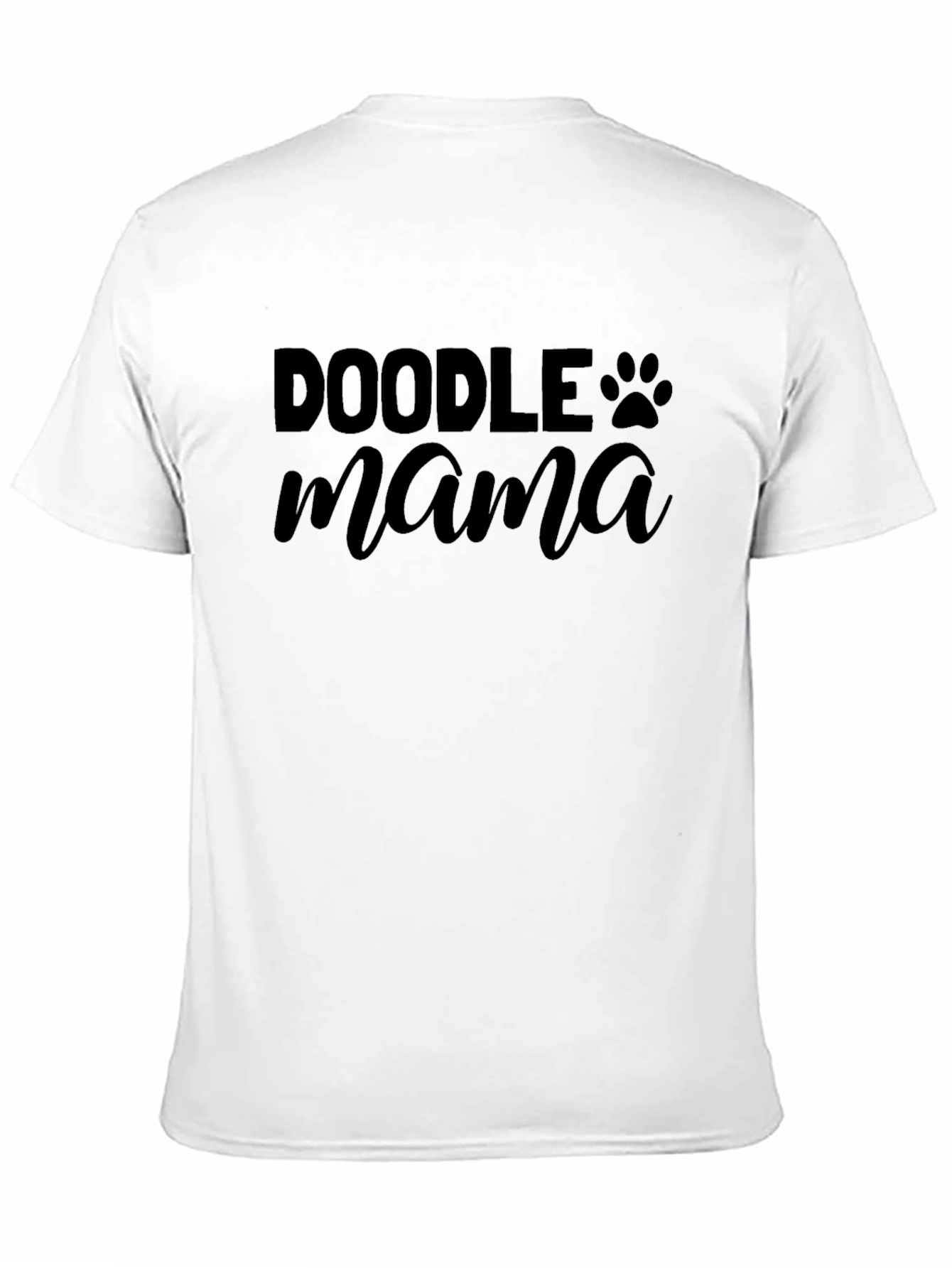 Doodle Mama Black T-Shirt - Dog Lover Tee