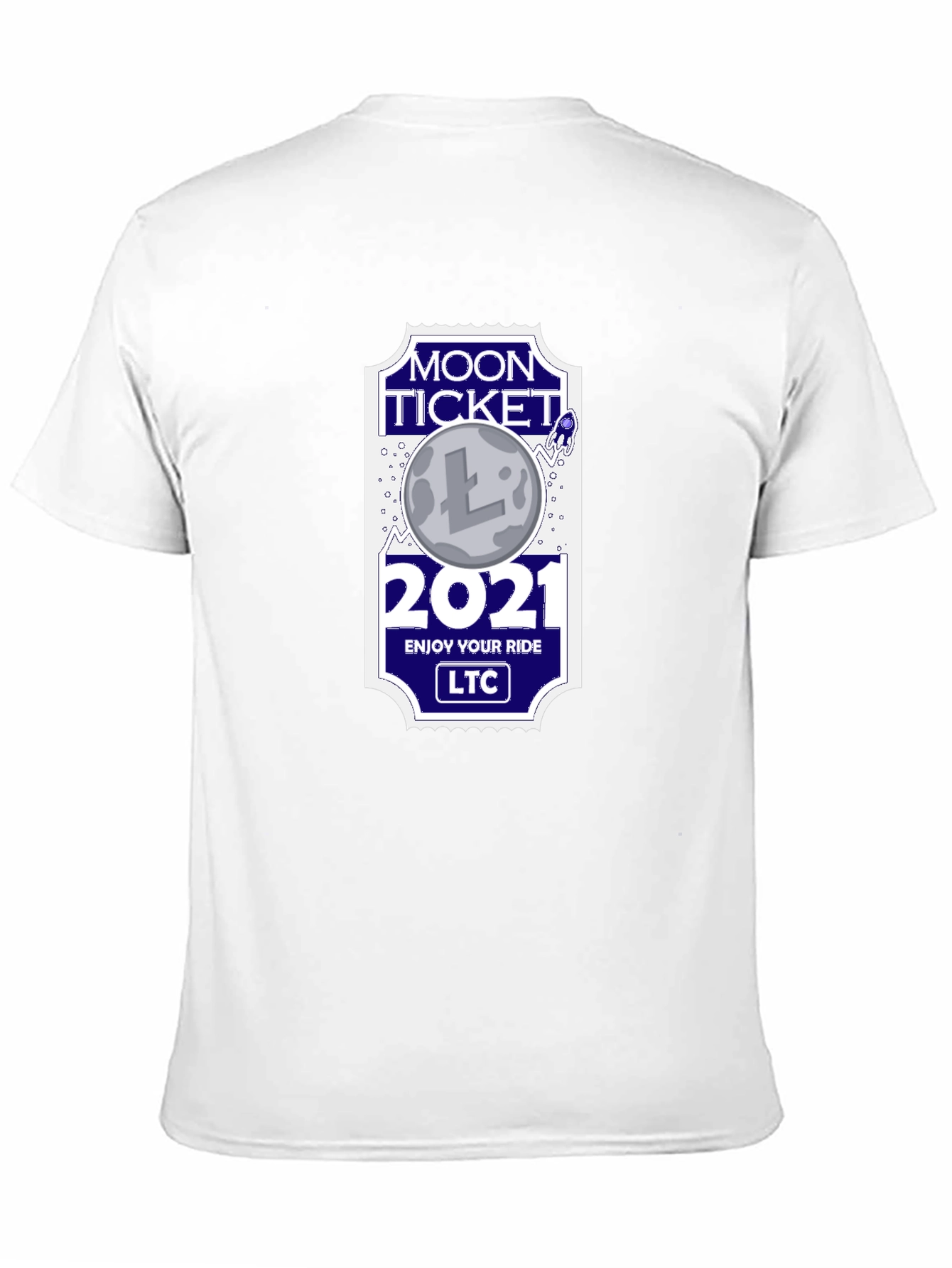 Moon Ticket 2021 LTC Black T-Shirt
