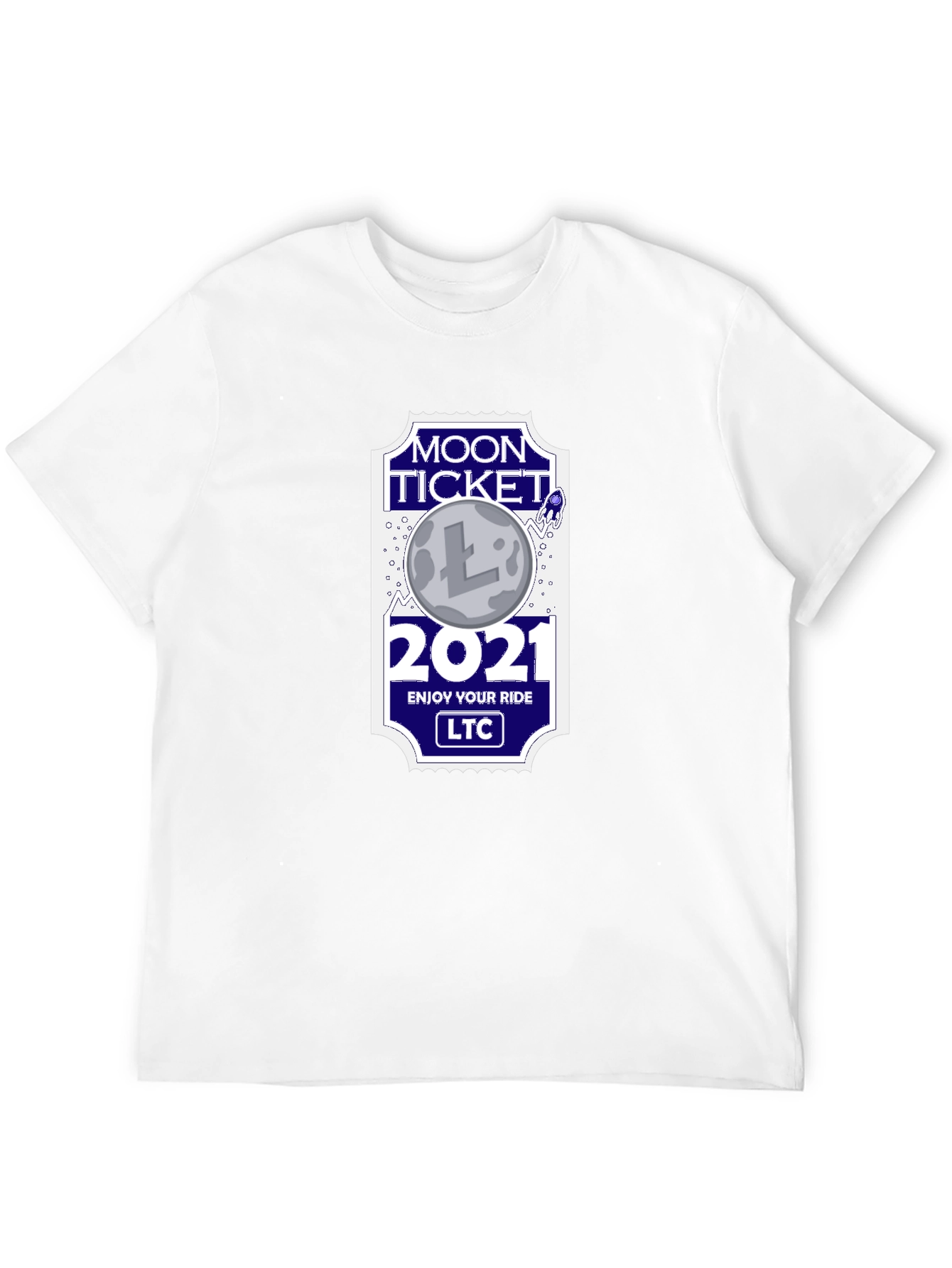 Moon Ticket 2021 LTC Black T-Shirt