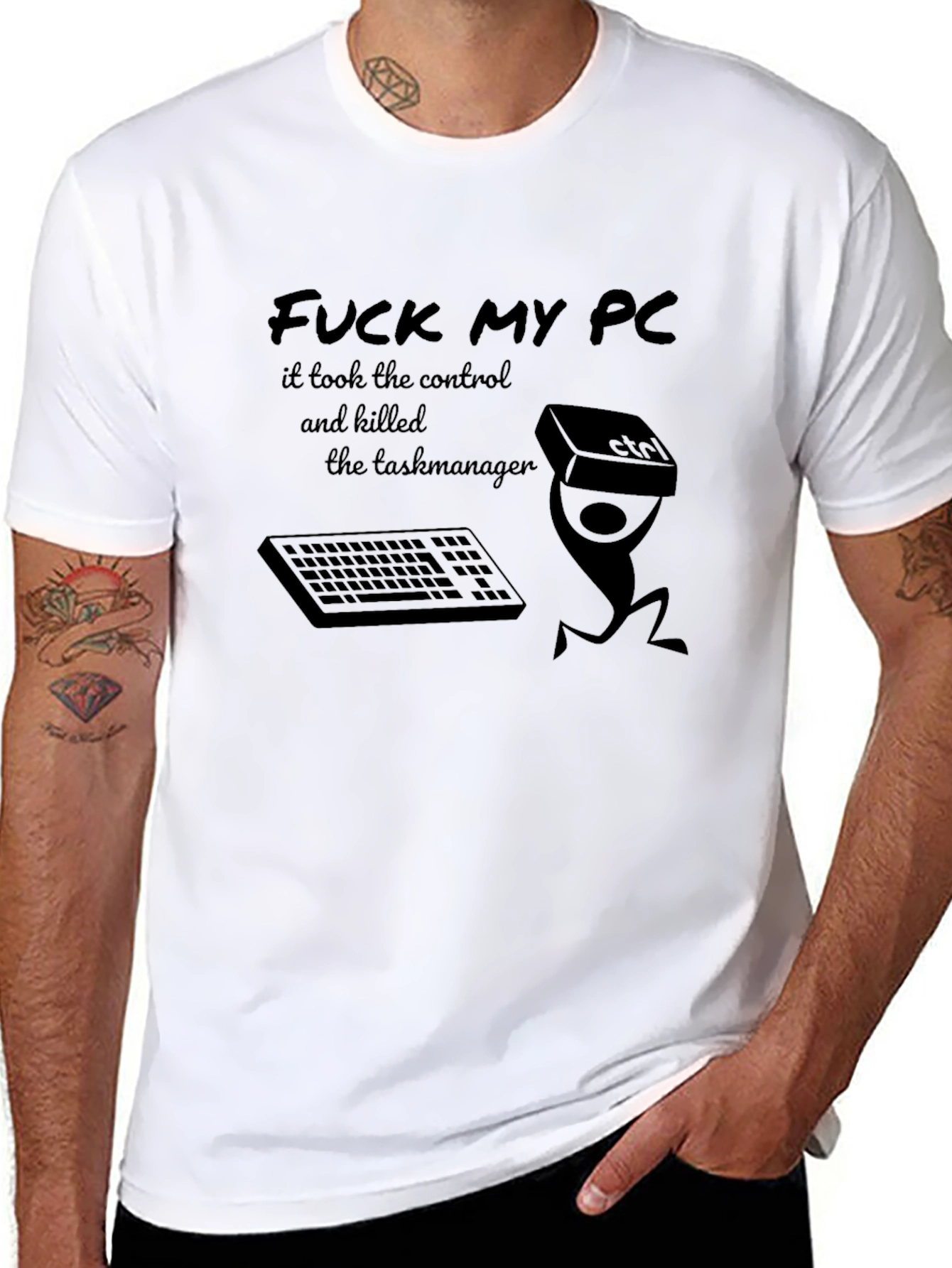 F*ck My PC Graphic Tee