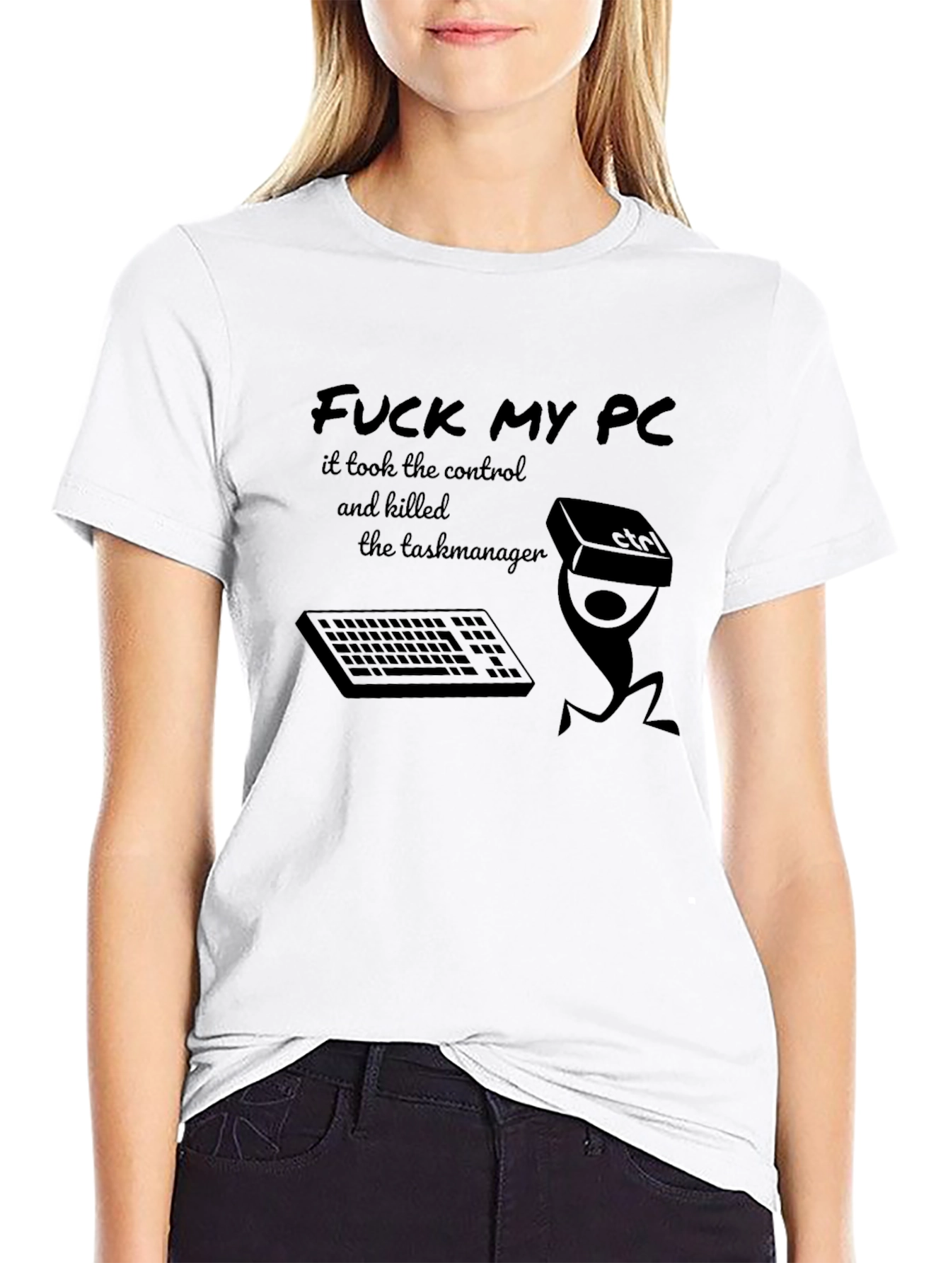 F*ck My PC Graphic Tee