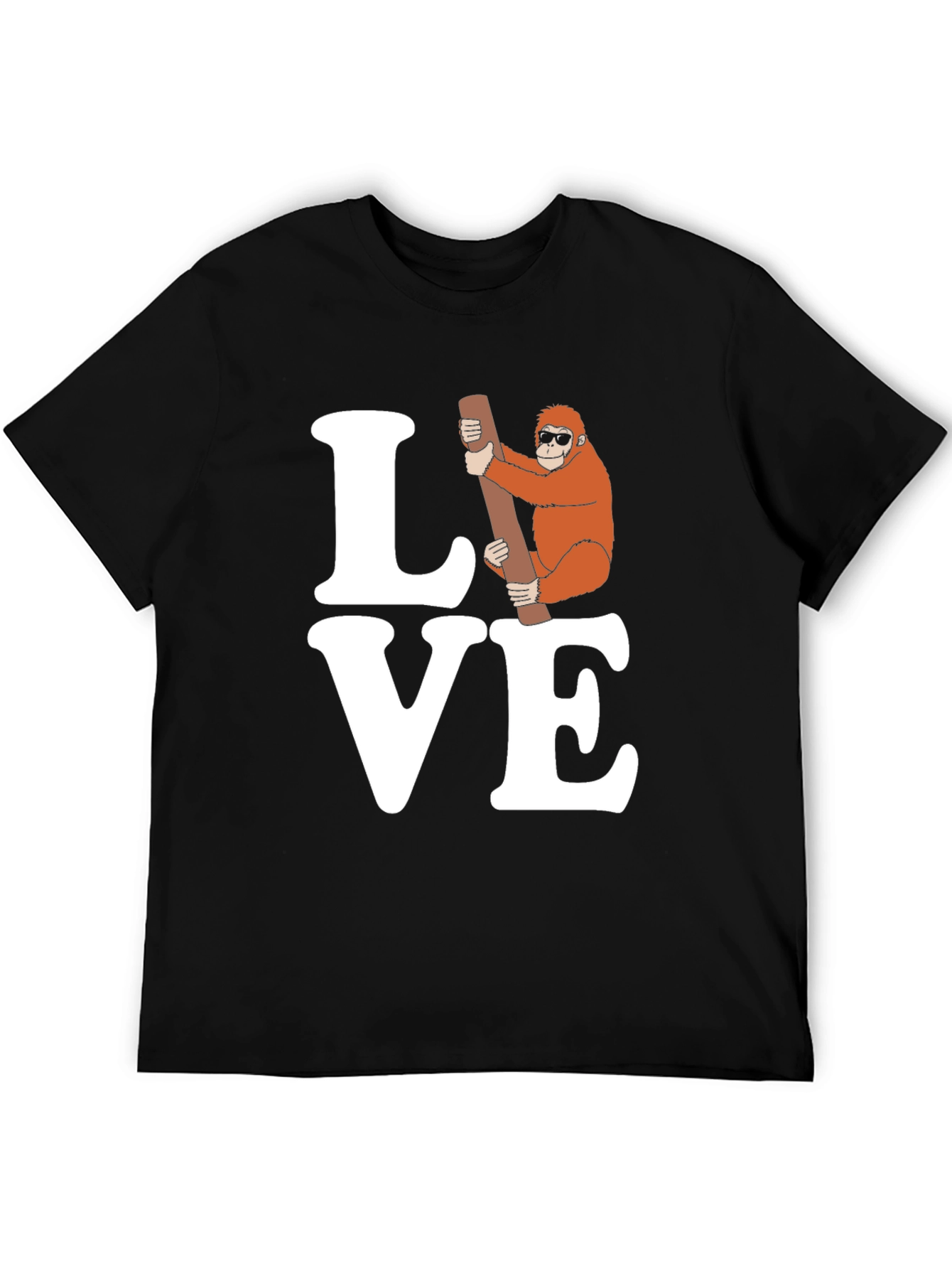 Love Orangutan T-Shirt - Fun Graphic Tee
