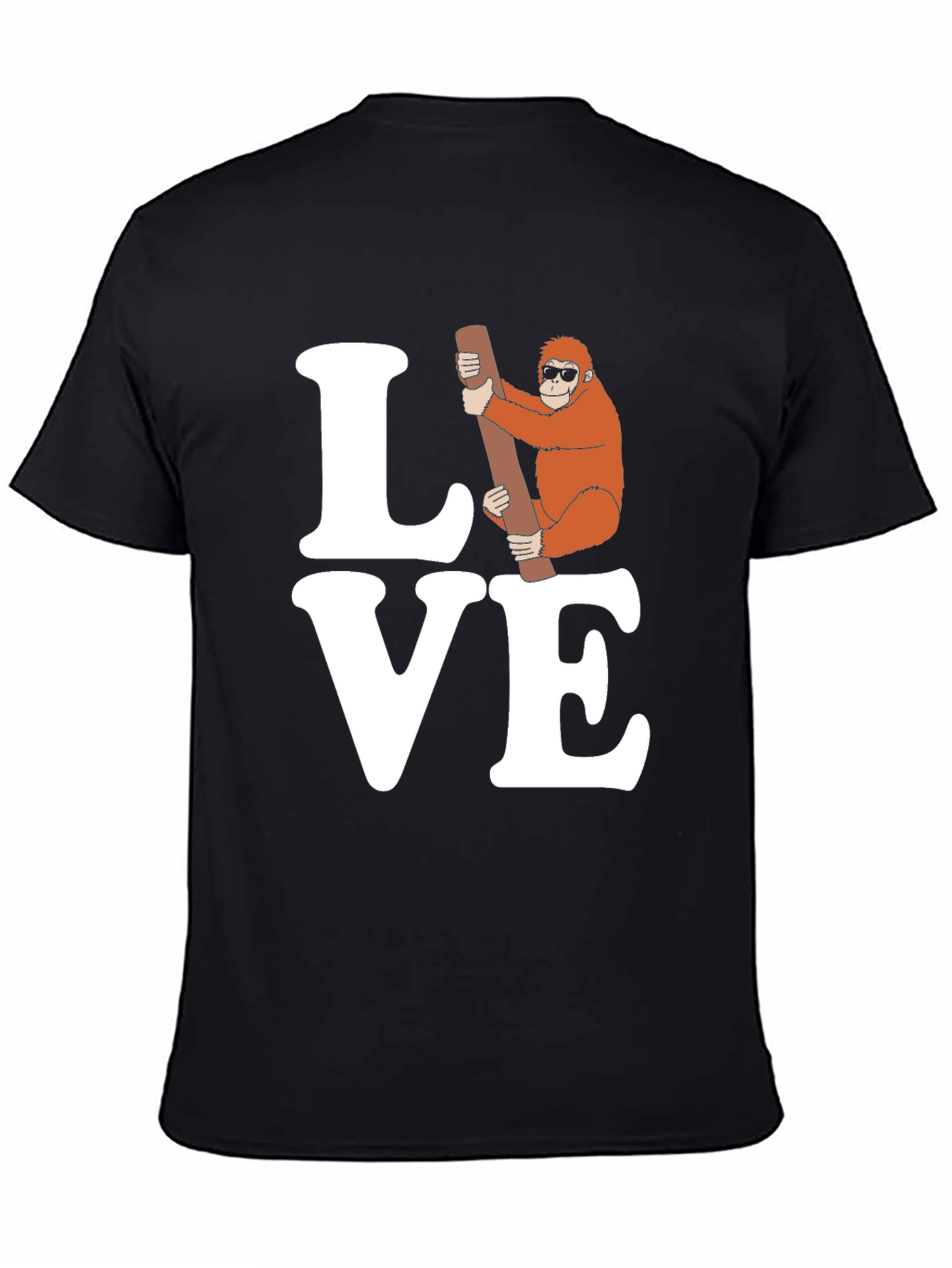 Love Orangutan T-Shirt - Fun Graphic Tee