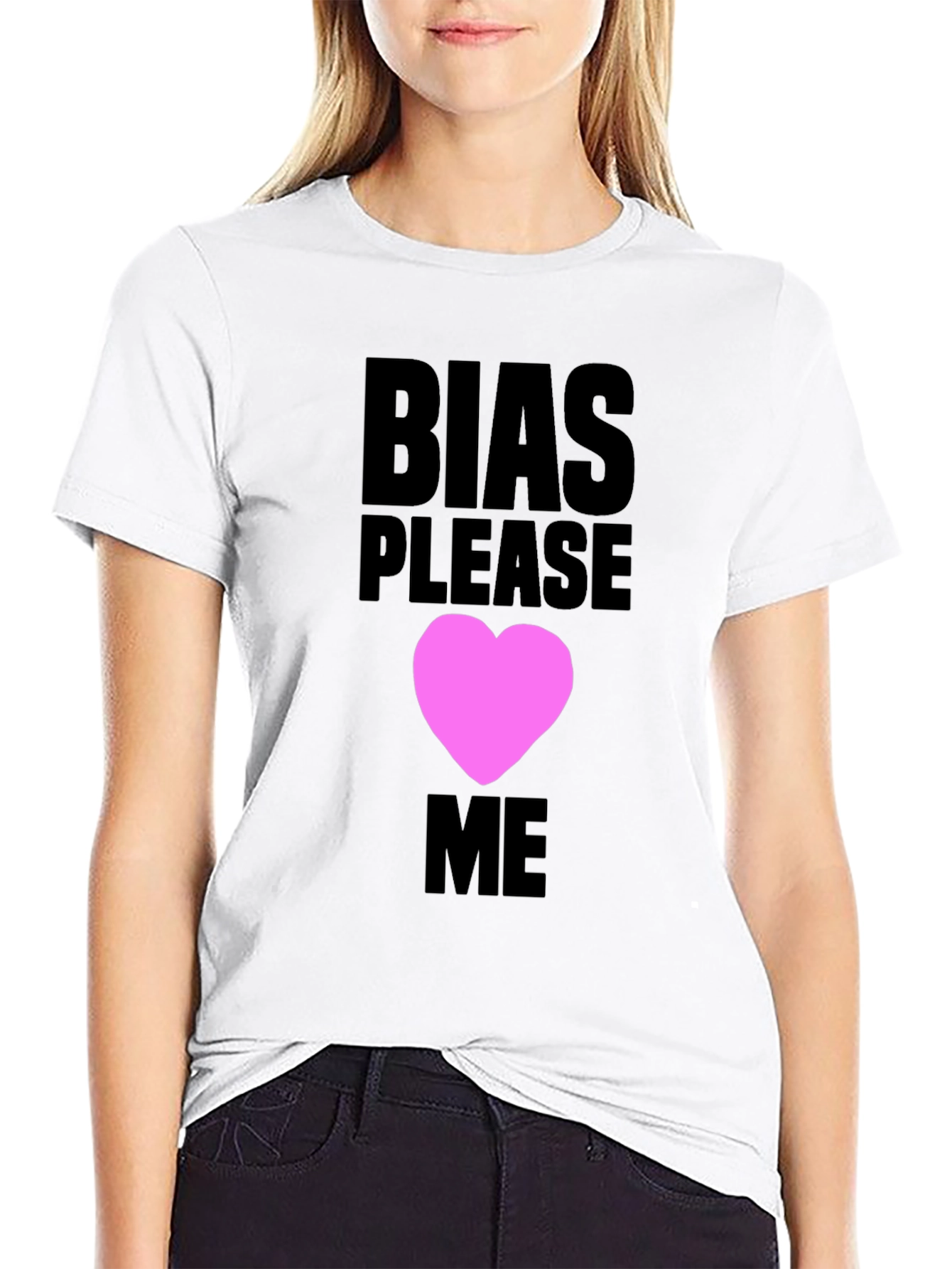 Bias Please Love Me Graphic Tee