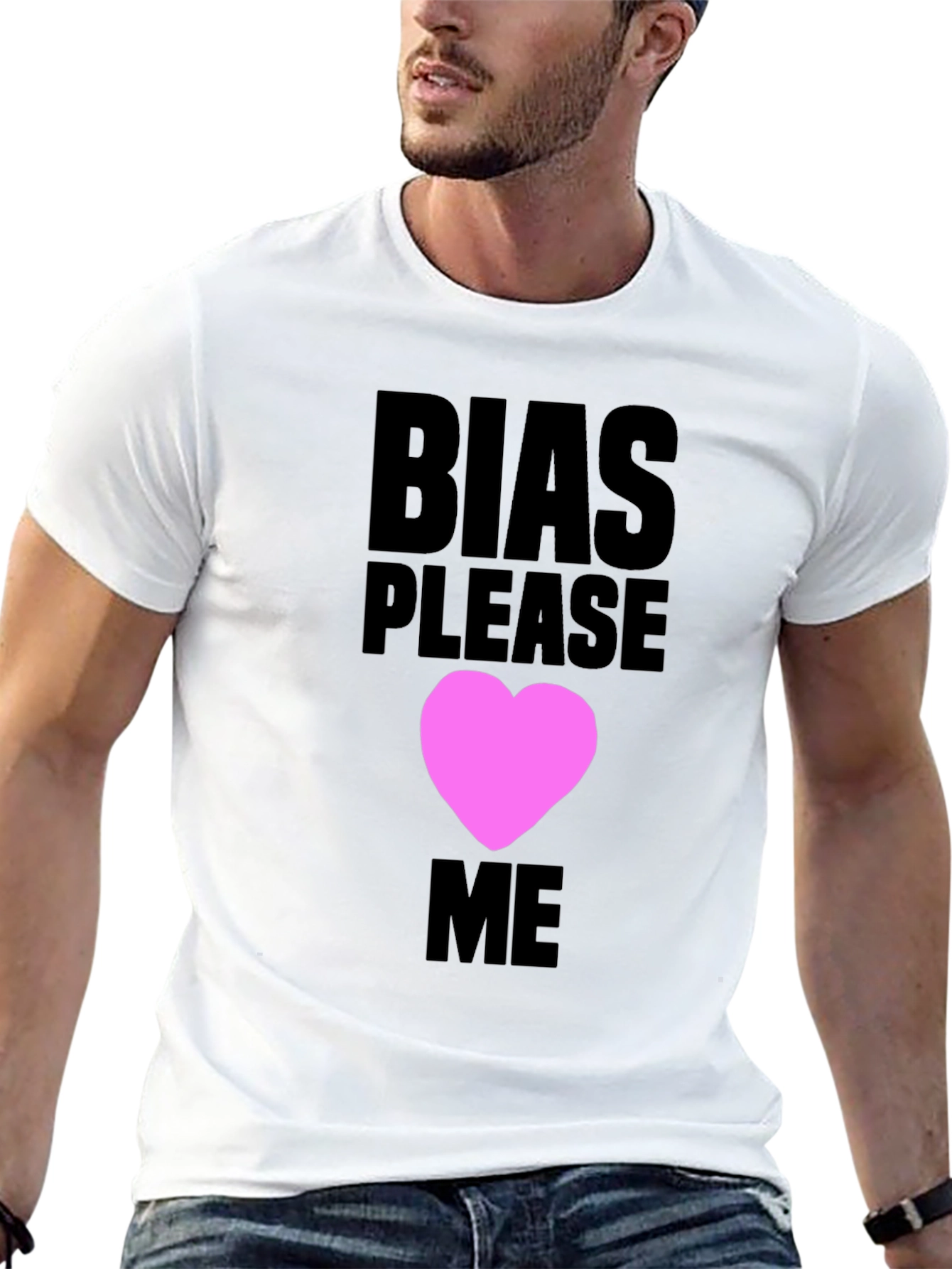 Bias Please Love Me Graphic Tee