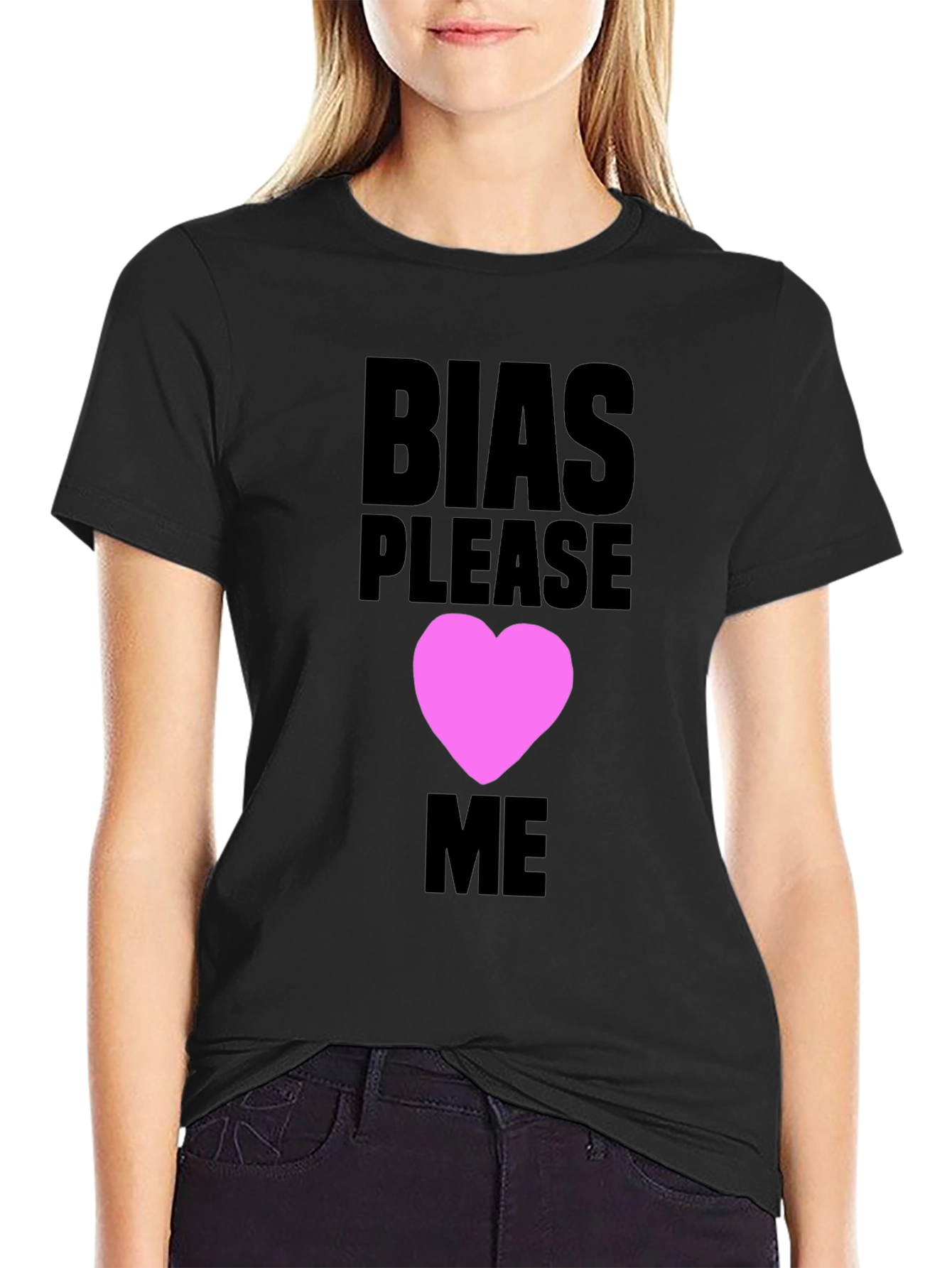 Bias Please Love Me Graphic Tee